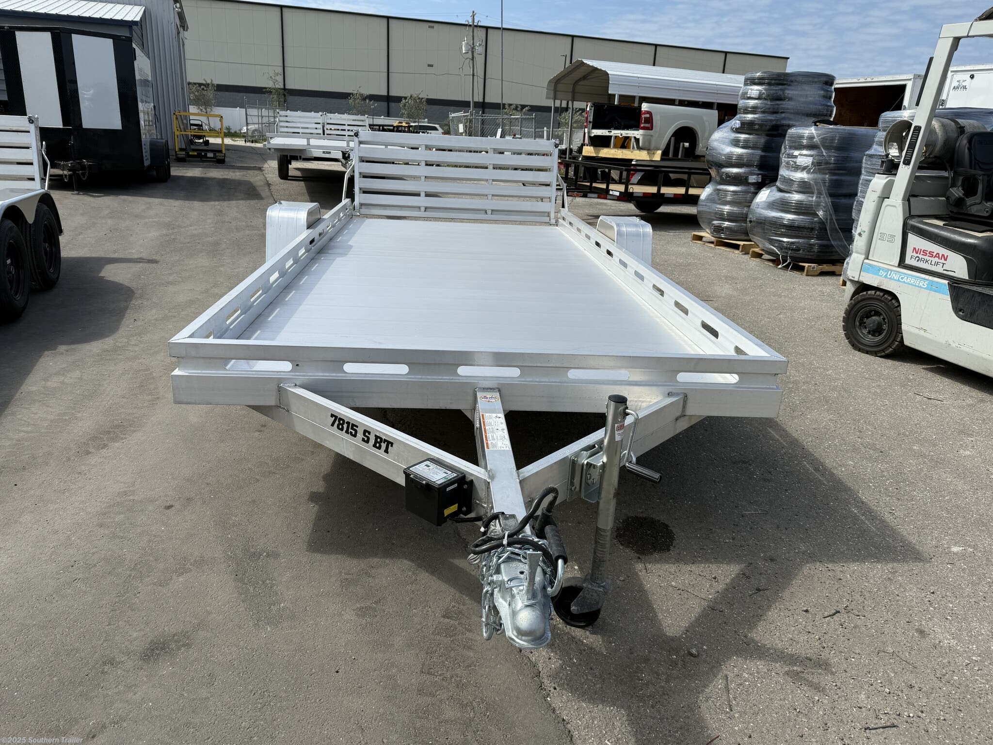 2026 7815S-EL-BT 15&apos; Single Axle Utility w/Brakes 4K GVWR by Aluma from Southern Trailer in Englewood, Florida