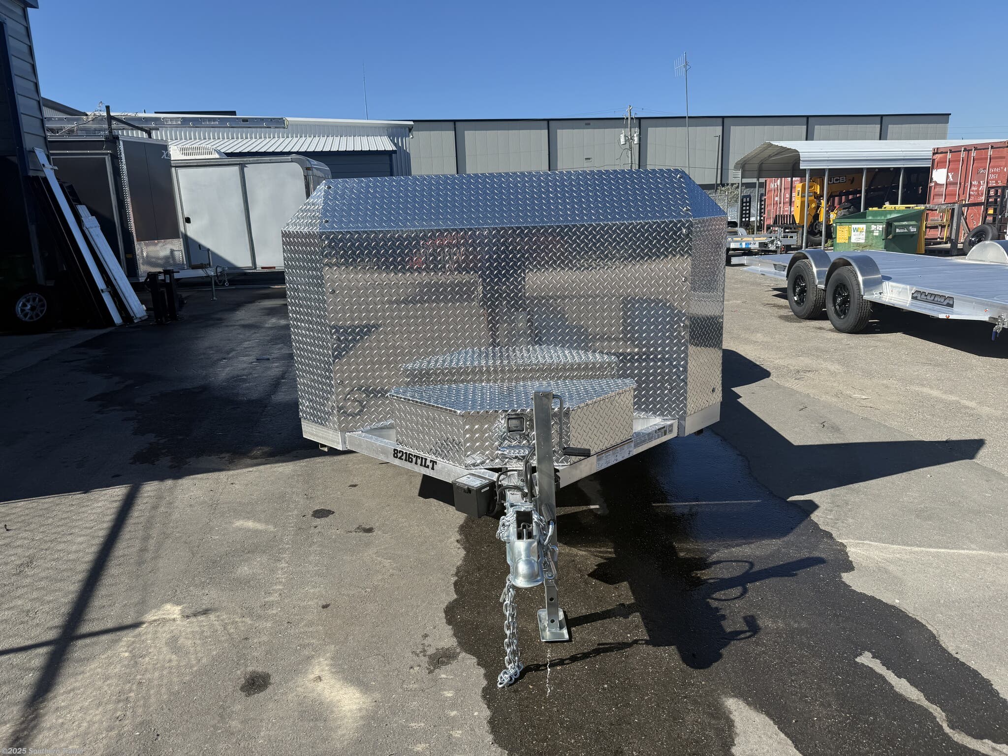 New 2026 Aluma 8216ANV-TILT-TA 16&apos; Anniversary Edition Tilt Trailer 7K GVWR available in Englewood, Florida