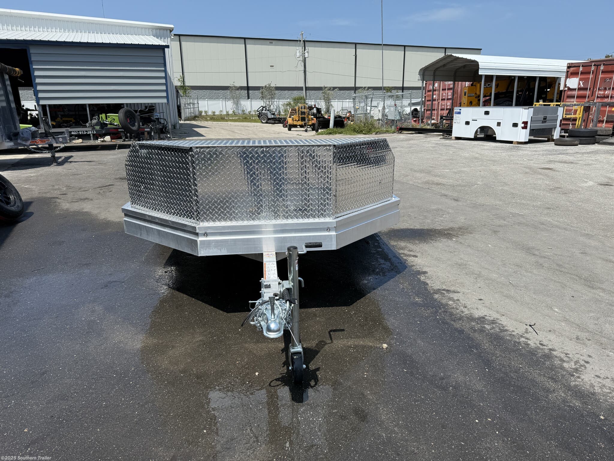 2026 UTR12S-R Aluminum ATV UTV Utility Trailer by Aluma from Southern Trailer in Englewood, Florida