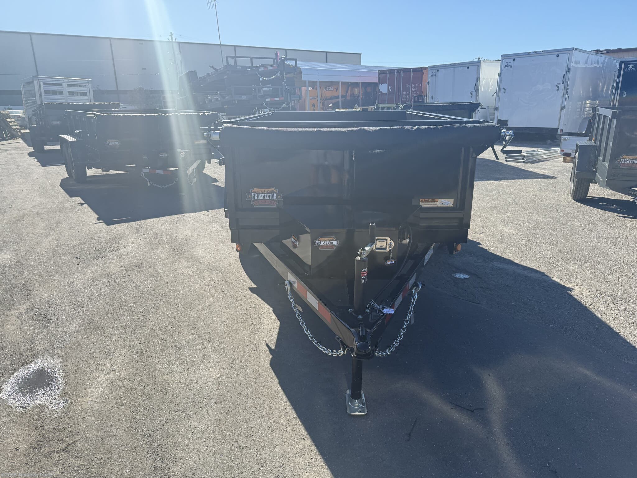 2026 5X8 Single Axle Light Duty Dump Trailer by Prospector Trailers from Southern Trailer in Englewood, Florida