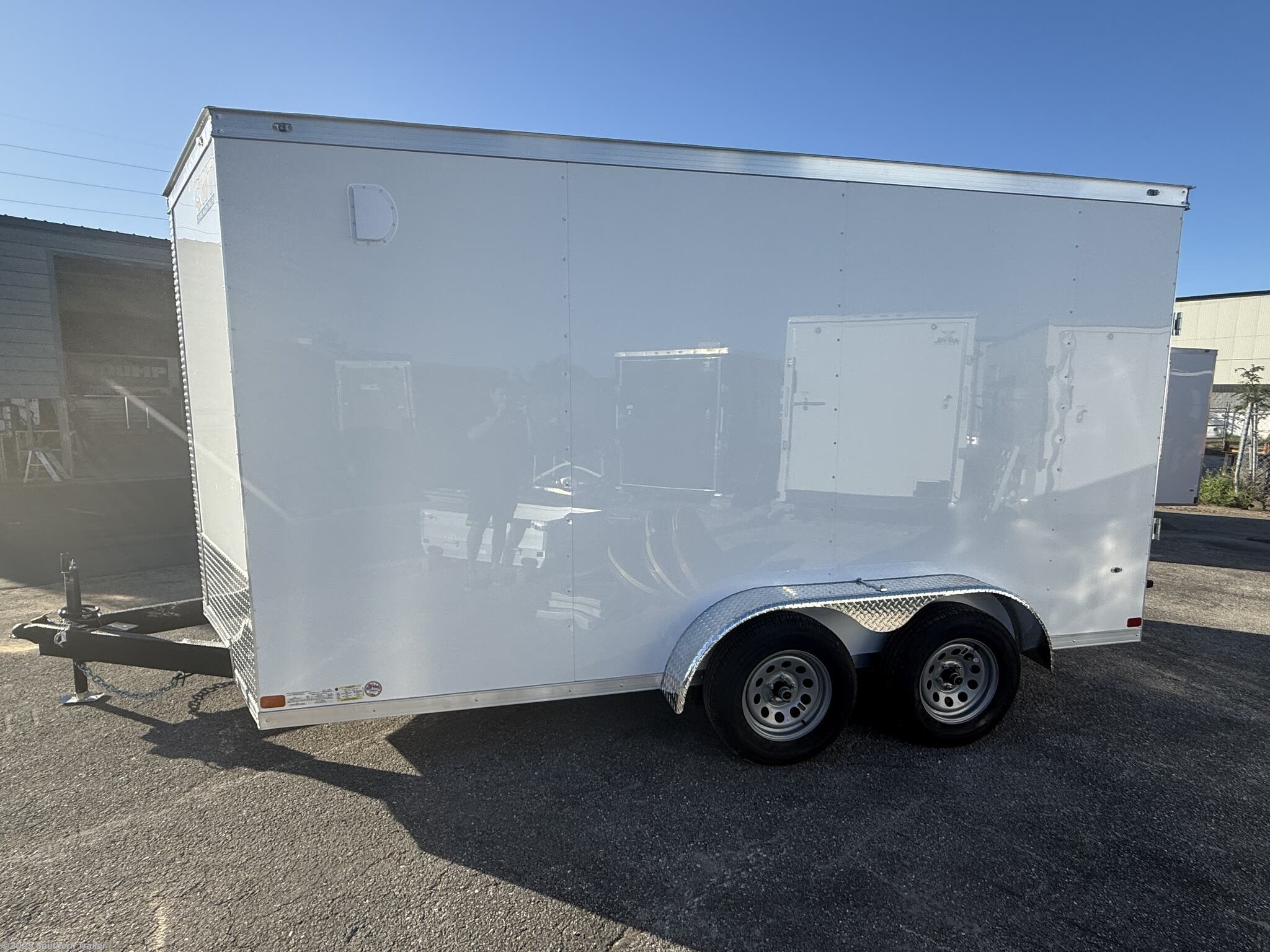 New 2026 Covered Wagon Goldmine 7X14 Tandem Axle Enclosed Cargo Trailer 7K GVWR available in Englewood, Florida