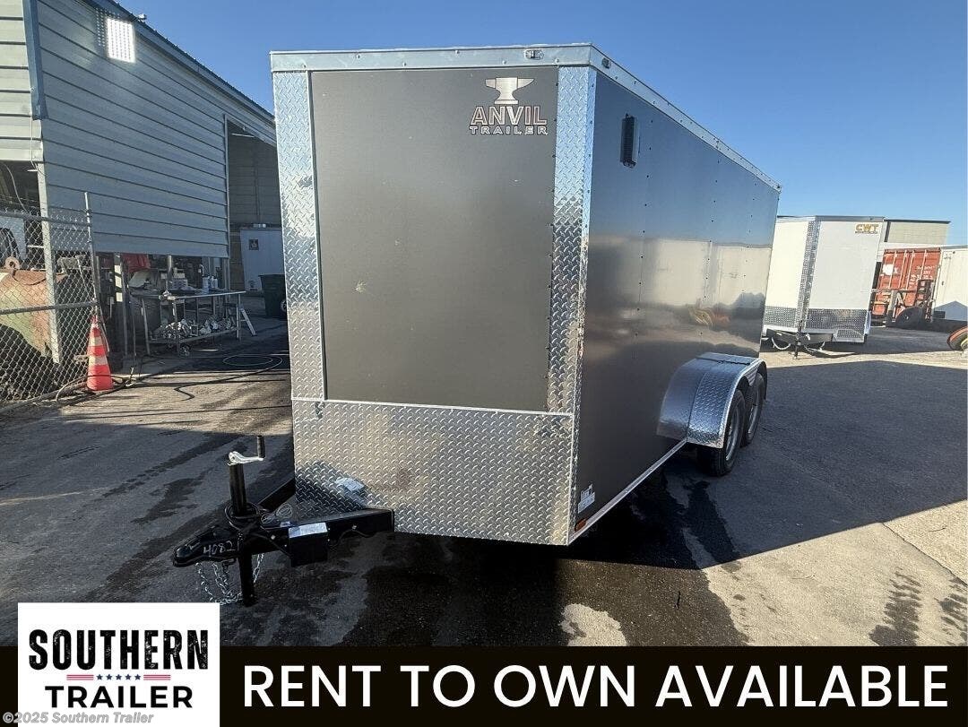 New 2026 Anvil 7X14 Enclosed Cargo Trailer 7K GVWR available in Englewood, Florida