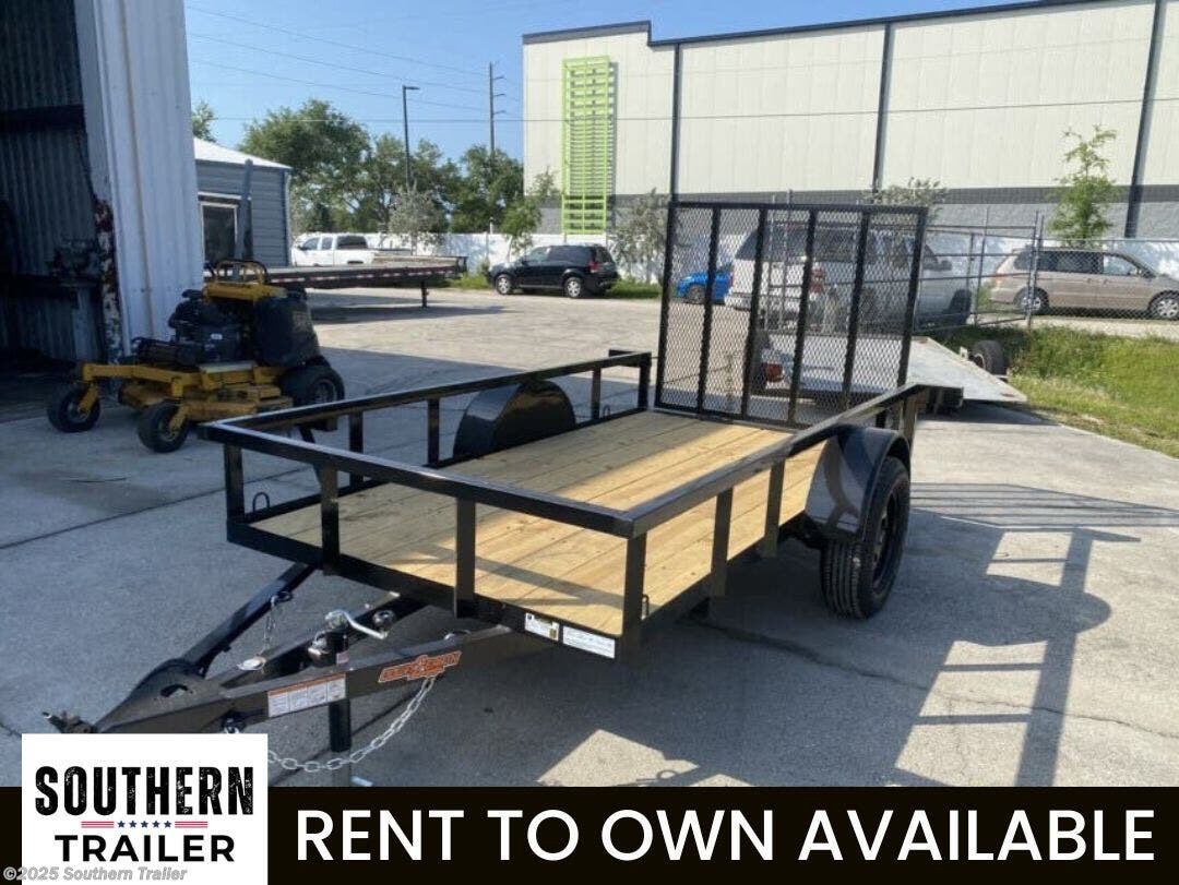 2026 Down 2 Earth 5X10 Tube Top Utility Trailer 2990 GVWR