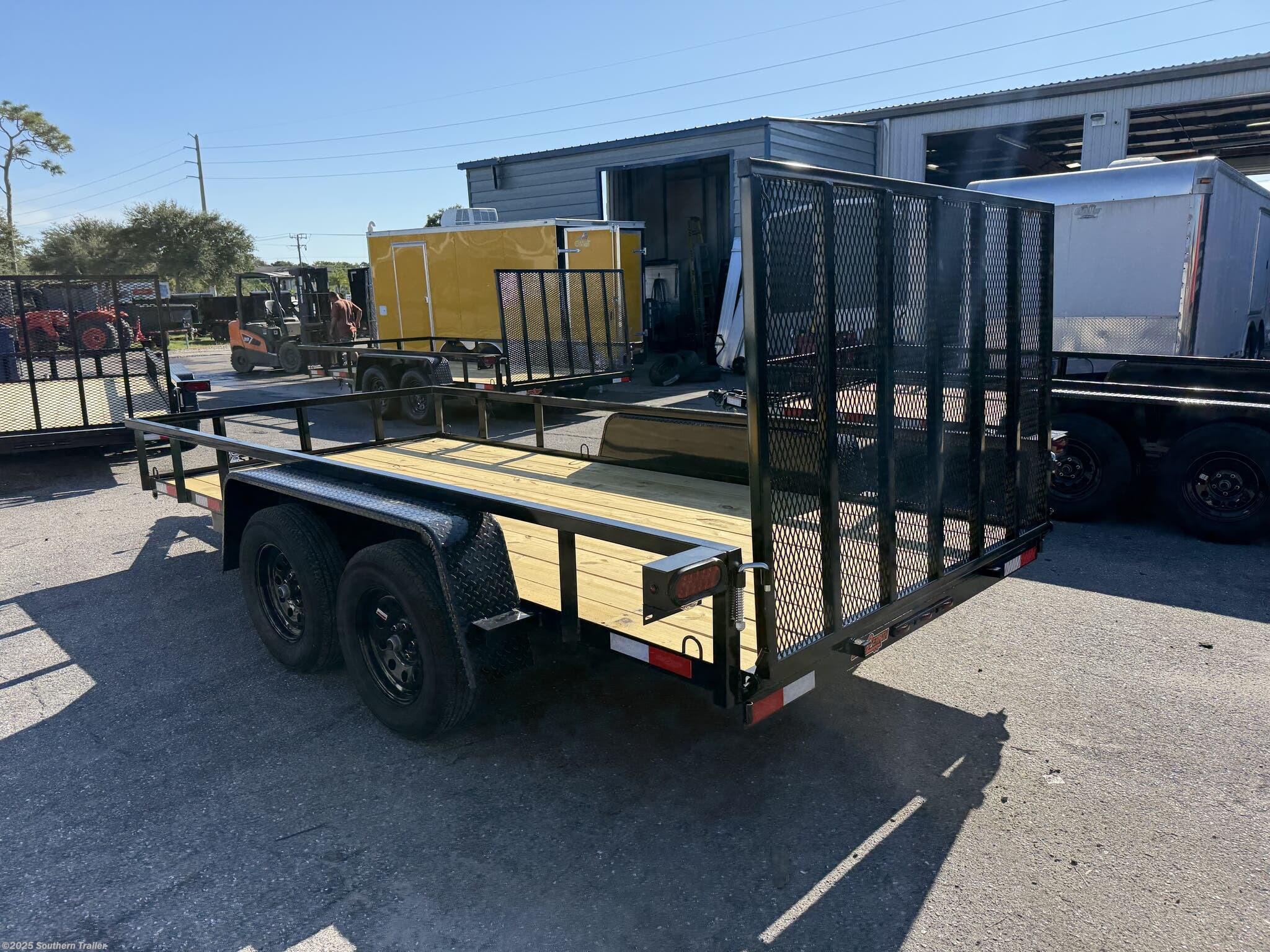 New 2026 Down 2 Earth 76X14 Tandem Axle Utility Trailer 7K GVWR available in Englewood, Florida