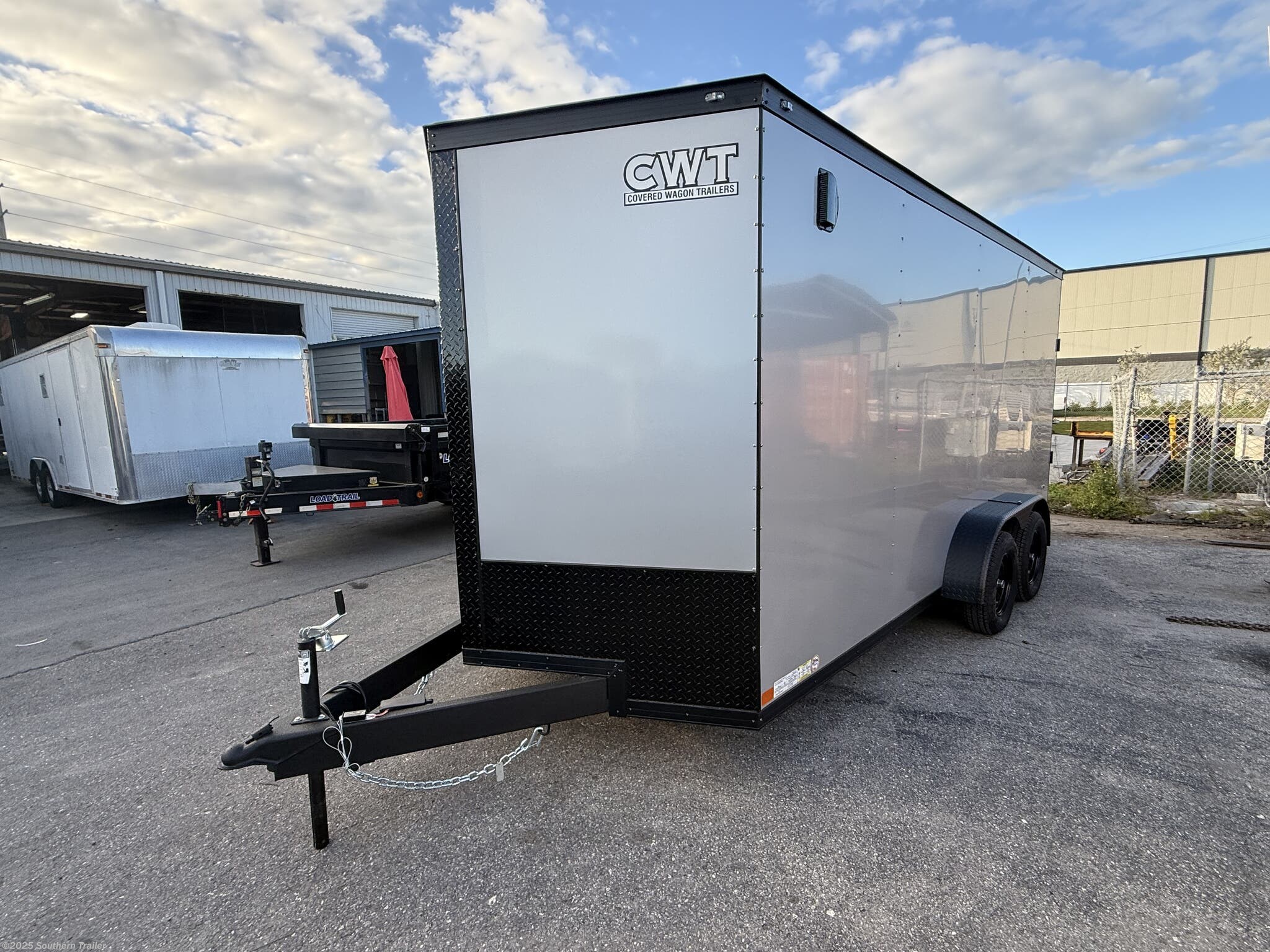 New 2026 Covered Wagon 7X16 Extra Tall Enclosed Cargo Trailer 7K GVWR available in Englewood, Florida