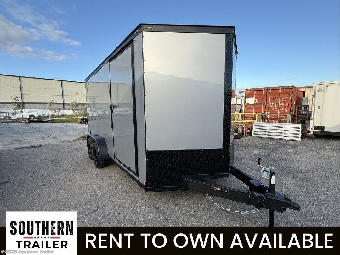 2026 Covered Wagon 7X16 Extra Tall Enclosed Cargo Trailer 7K GVWR