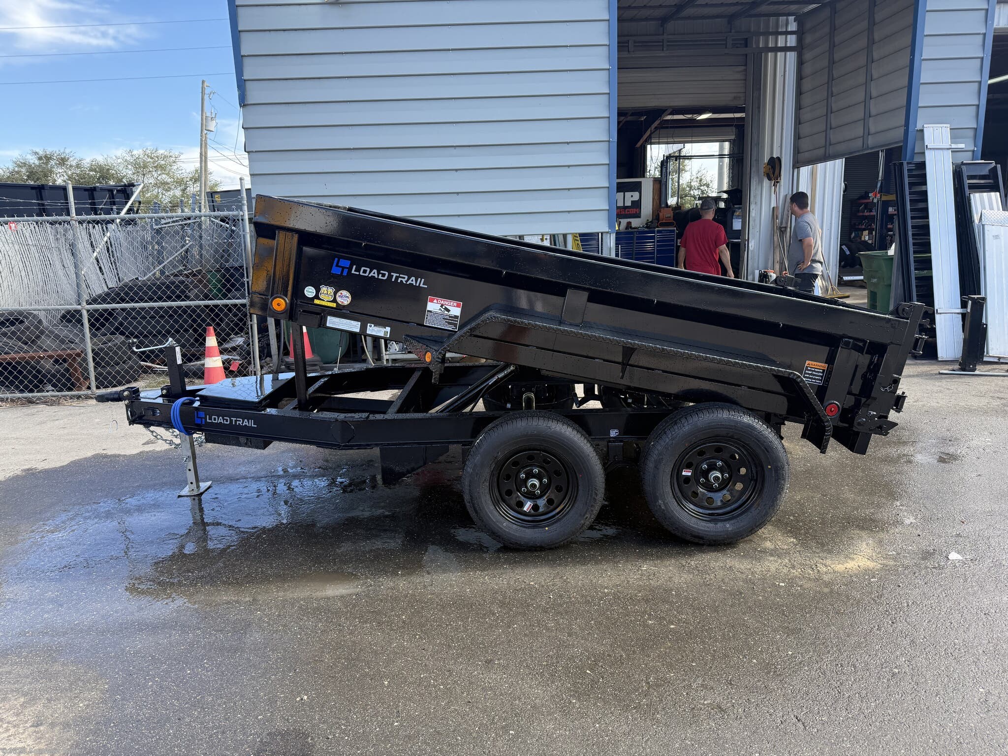 New 2026 Load Trail 60X10X18&quot; DE Series Dump Trailer 7K GVWR available in Englewood, Florida