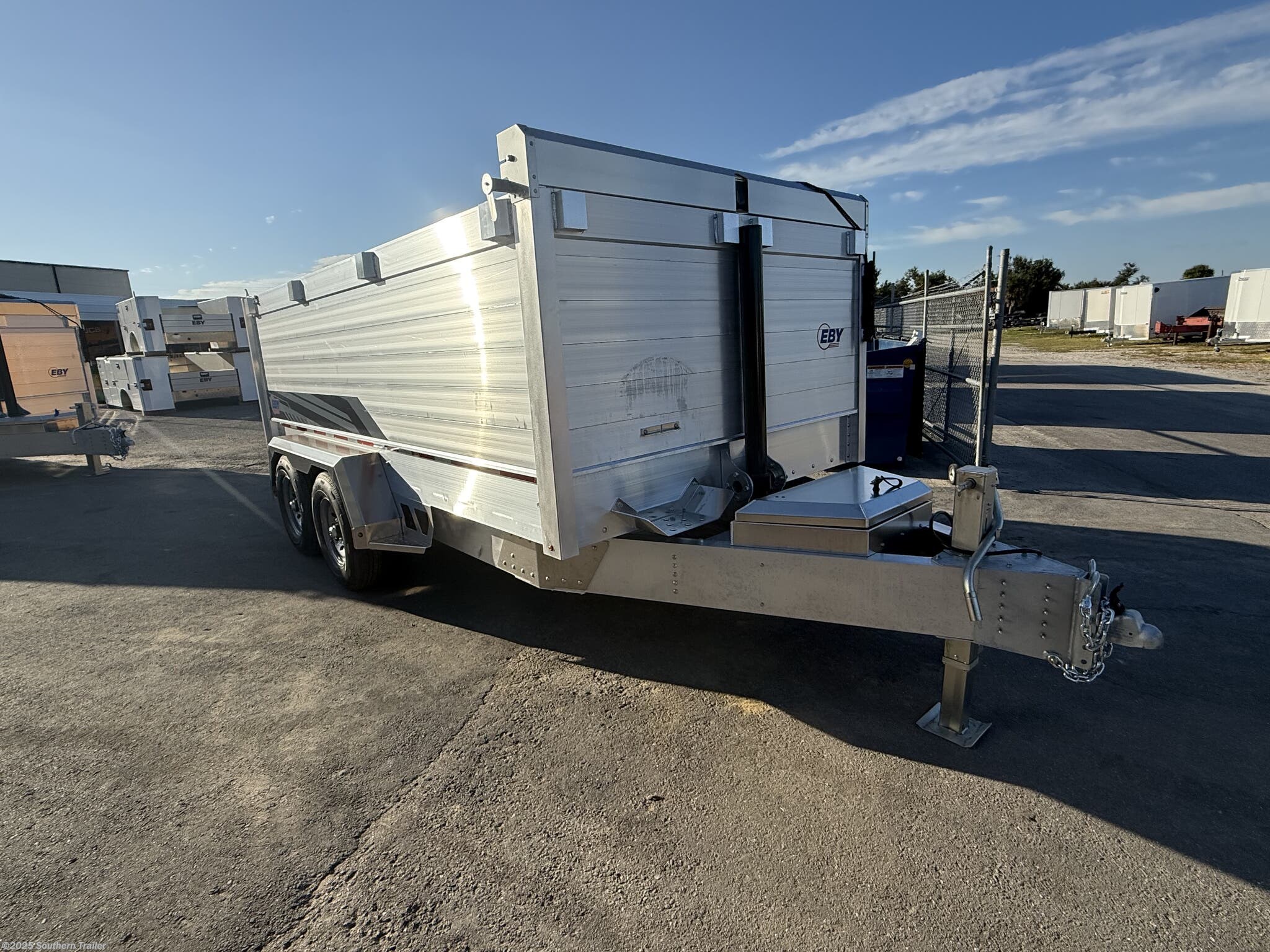 2025 EBY 102X14 Aluminum Dump Trailer 14K GVWR - New Dump Trailer for sale by Southern Trailer in Englewood, Florida