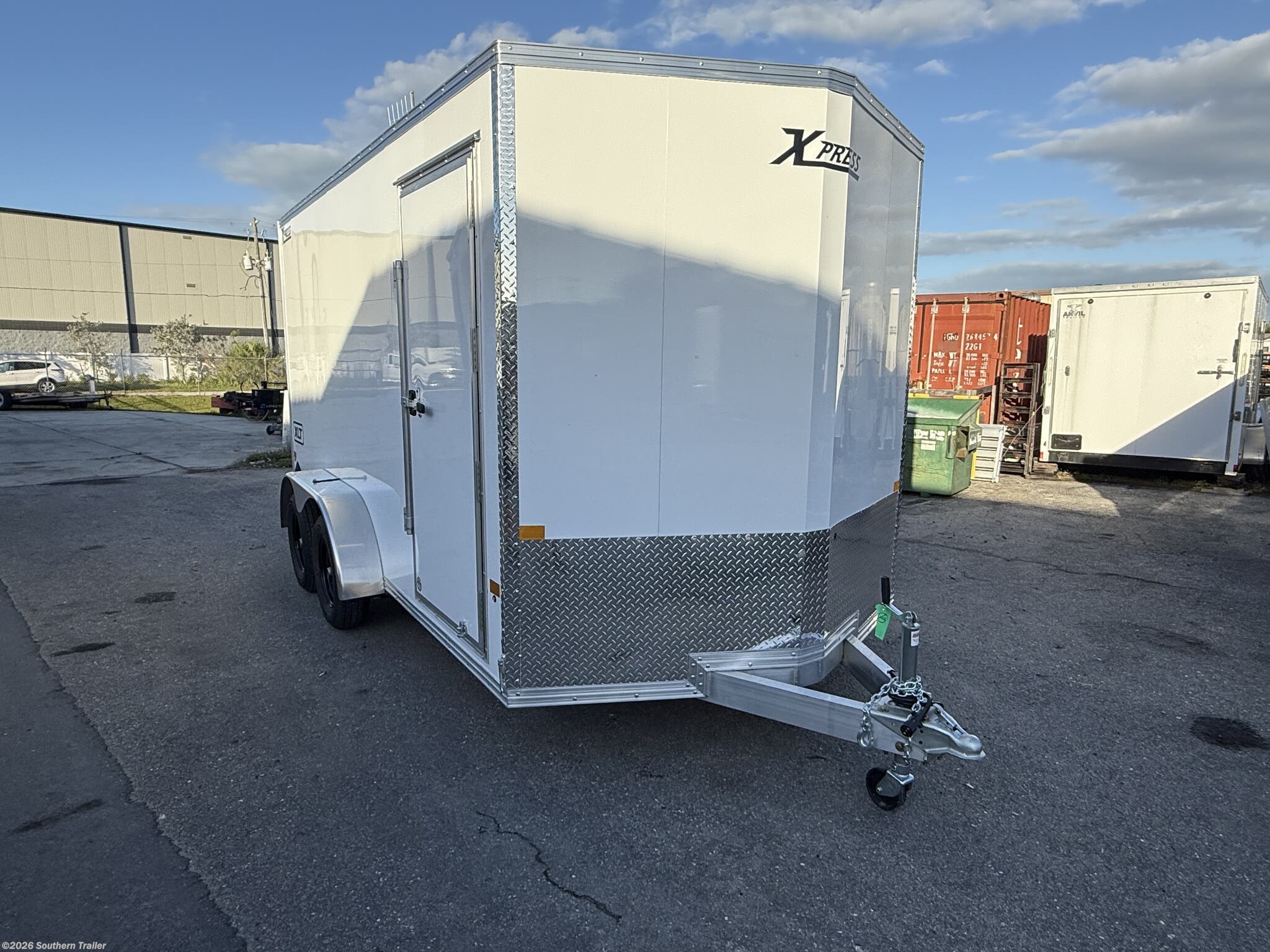 2026 Xpress 7X14 Aluminum Enclosed Cargo Trailer 7K GVWR - New Cargo Trailer for sale by Southern Trailer in Englewood, Florida