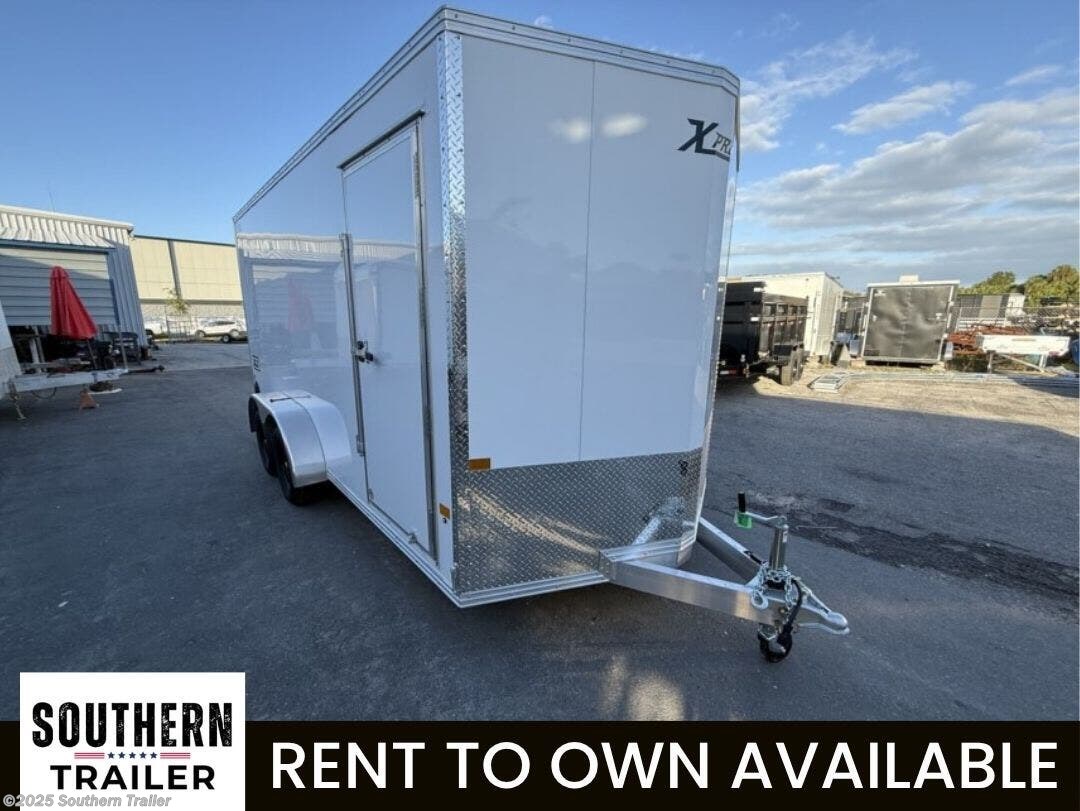 2026 Xpress 7X16 Aluminum Enclosed Cargo Trailer 7K GVWR