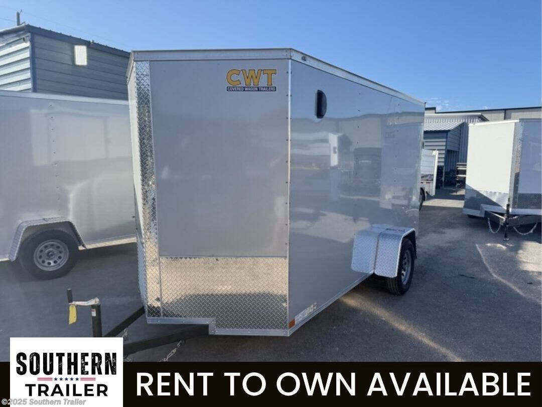 2026 Covered Wagon 6X12 Single Axle Enclosed Cargo Trailer 2990 GVWR