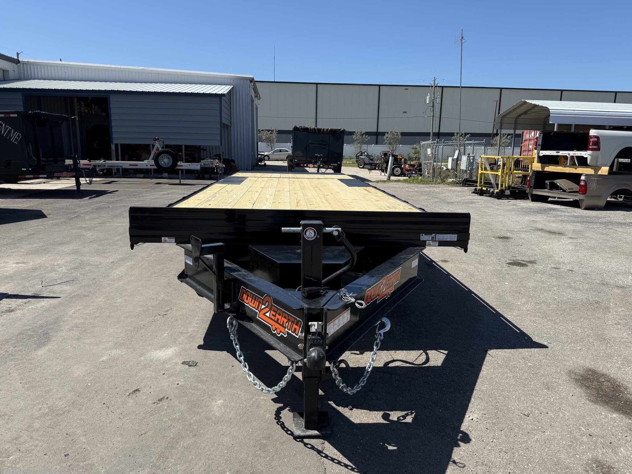 New 2026 Down 2 Earth 102X24 Deckover Tilt Trailer 14K GVWR available in Englewood, Florida