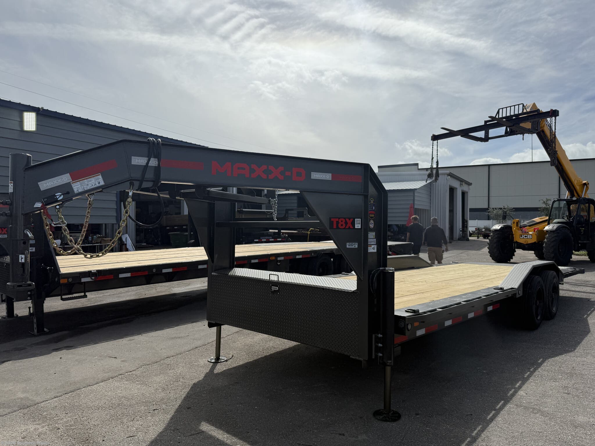 New 2026 MAXX-D 102X24 Gooseneck Deckover Power Tilt 16K GVWR available in Englewood, Florida