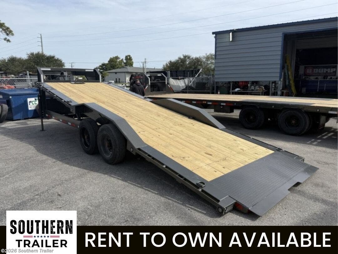 2026 MAXX-D 102X24 Gooseneck Deckover Power Tilt 16K GVWR