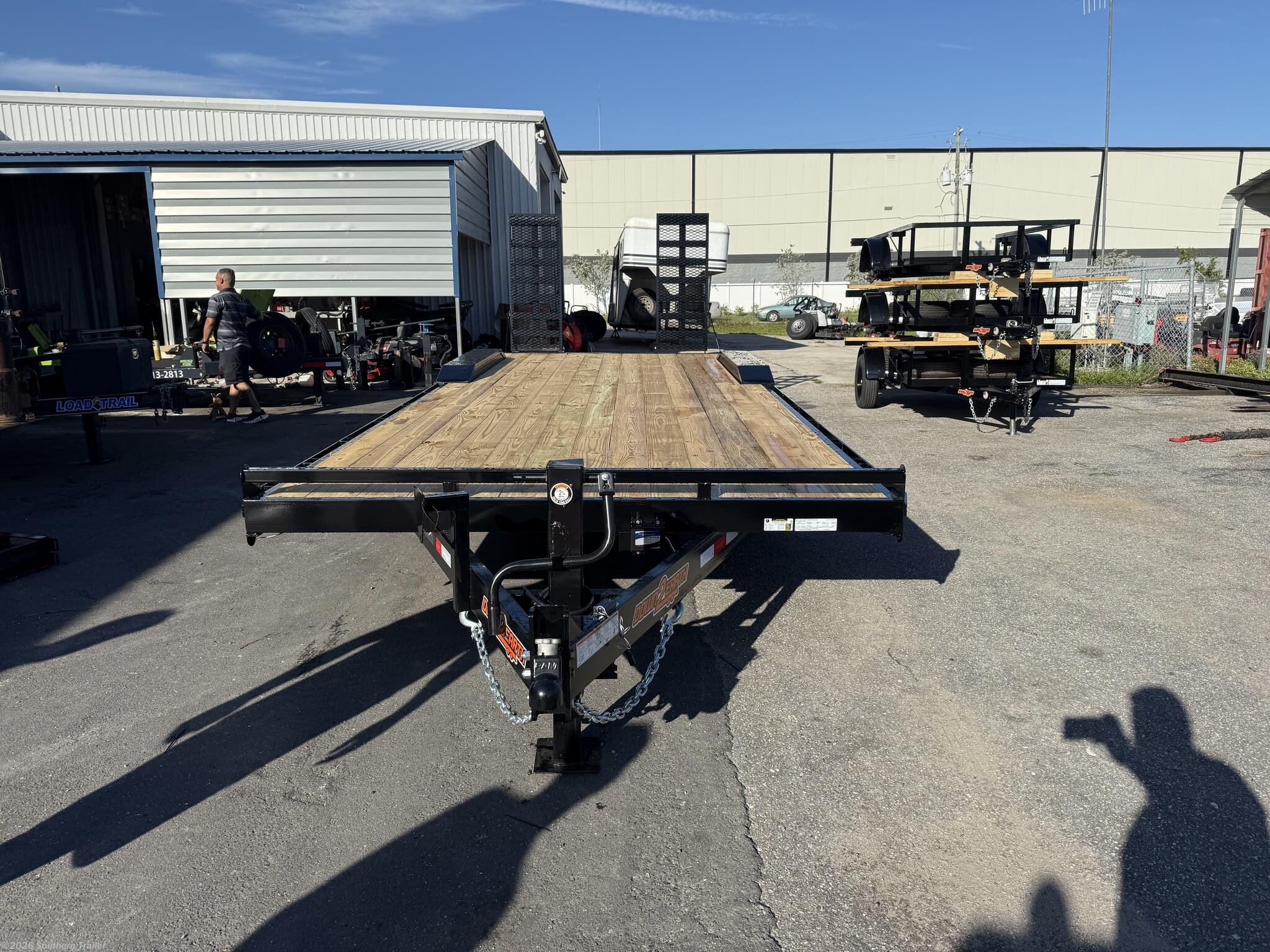 2026 102X24 Drive Over Fender Equipment Trailer 14K GVW by Down 2 Earth from Southern Trailer in Englewood, Florida