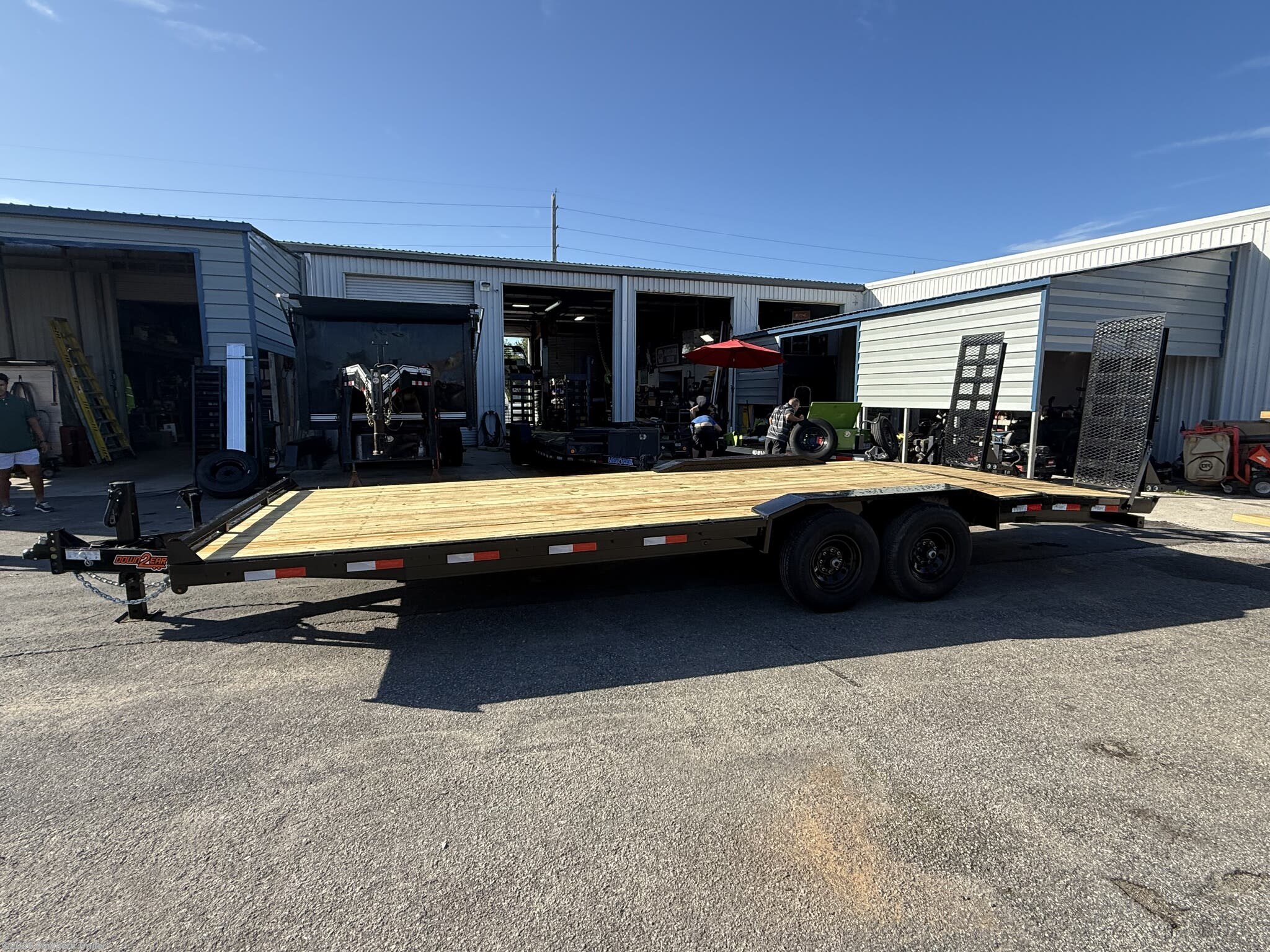 New 2026 Down 2 Earth 102X24 Drive Over Fender Equipment Trailer 14K GVW available in Englewood, Florida