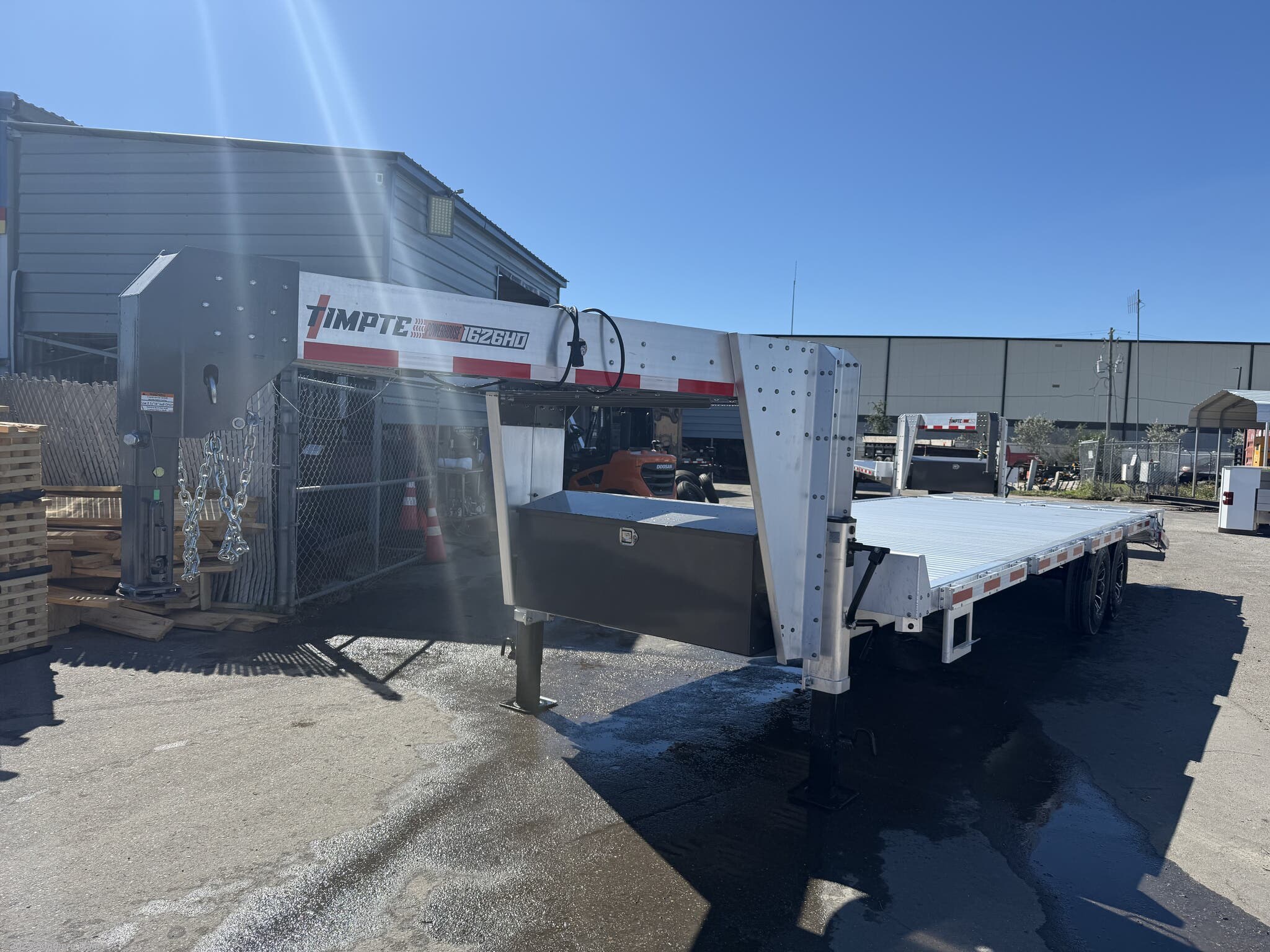 2026 Timpte 26' HD Gooseneck Aluminum Deckover Trailer 16K GVW