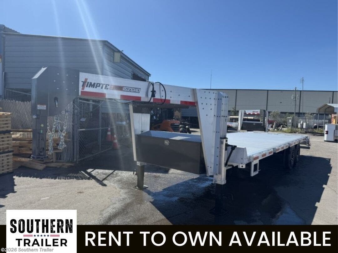 2026 Timpte 26' HD Gooseneck Aluminum Deckover Trailer 16K GVW