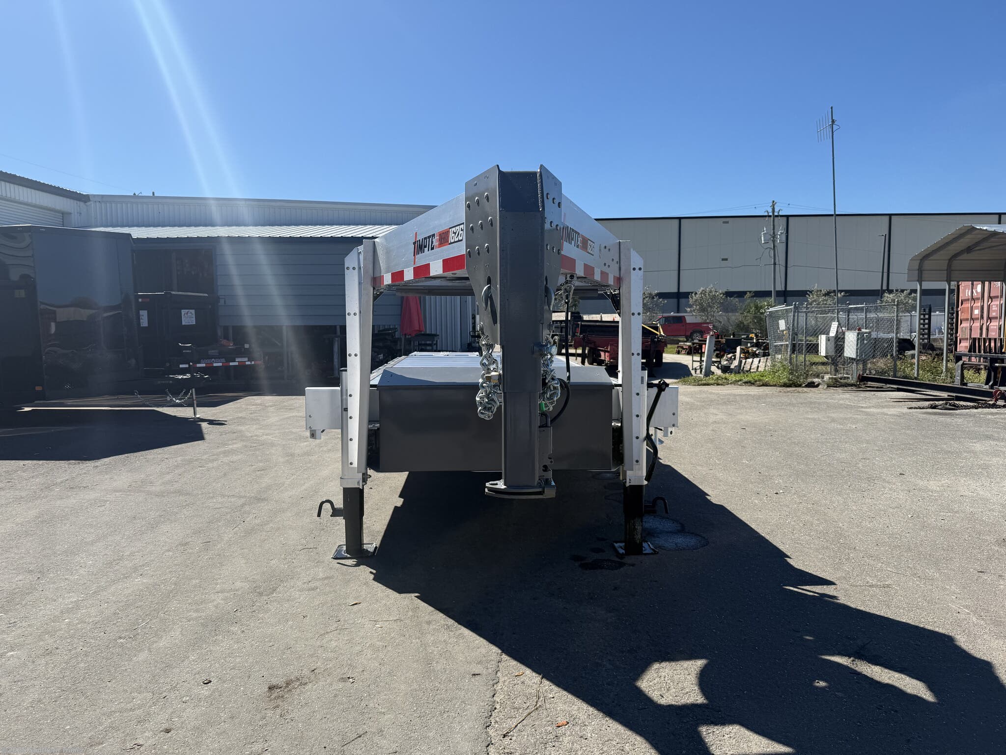 2026 26' Gooseneck Aluminum Deckover Trailer  16K GVWR by Timpte from Southern Trailer in Englewood, Florida