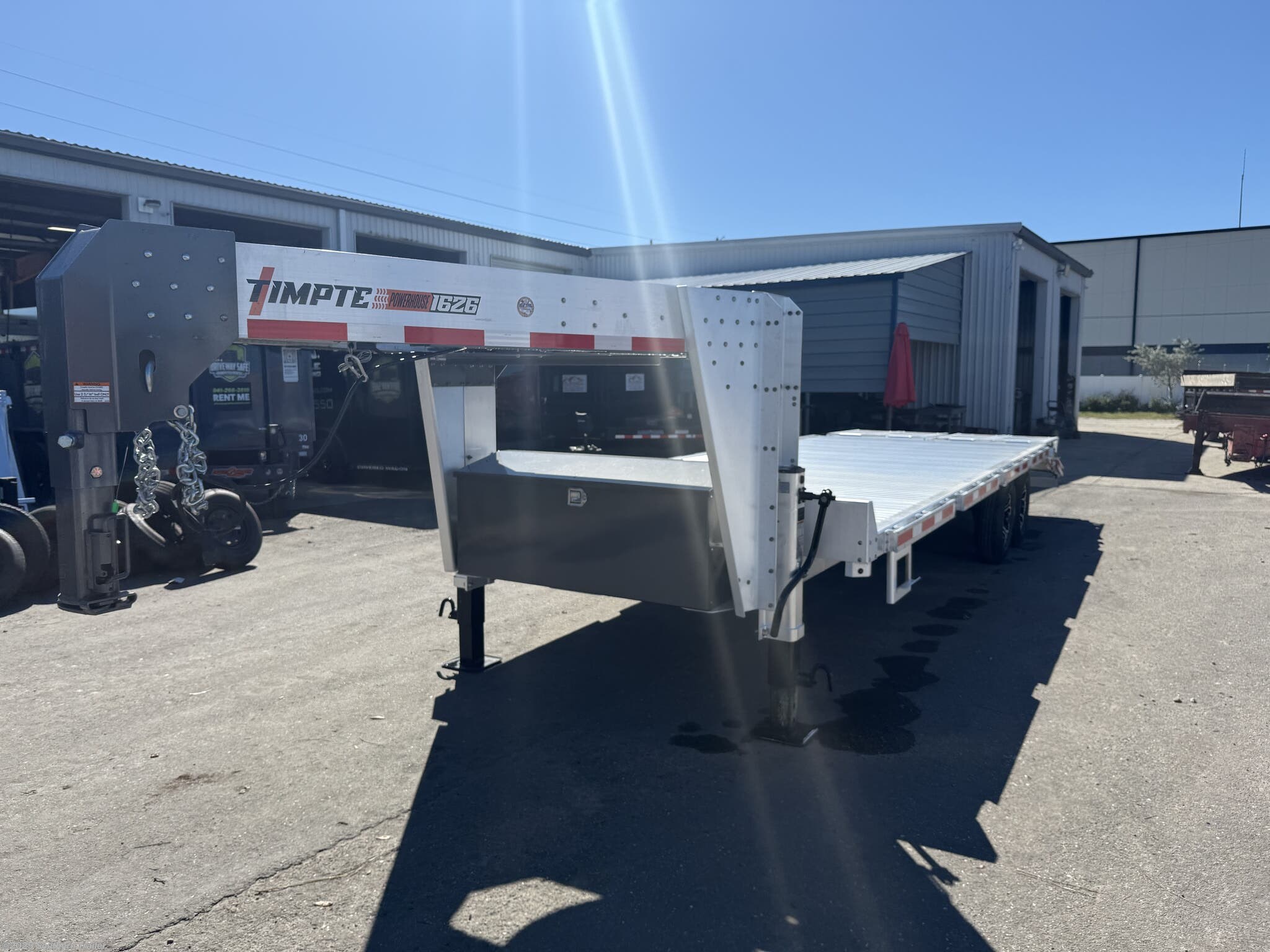 2026 Timpte 26' Gooseneck Aluminum Deckover Trailer  16K GVWR