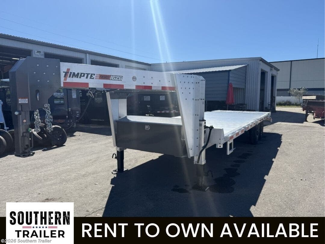 2026 Timpte 26' Gooseneck Aluminum Deckover Trailer  16K GVWR
