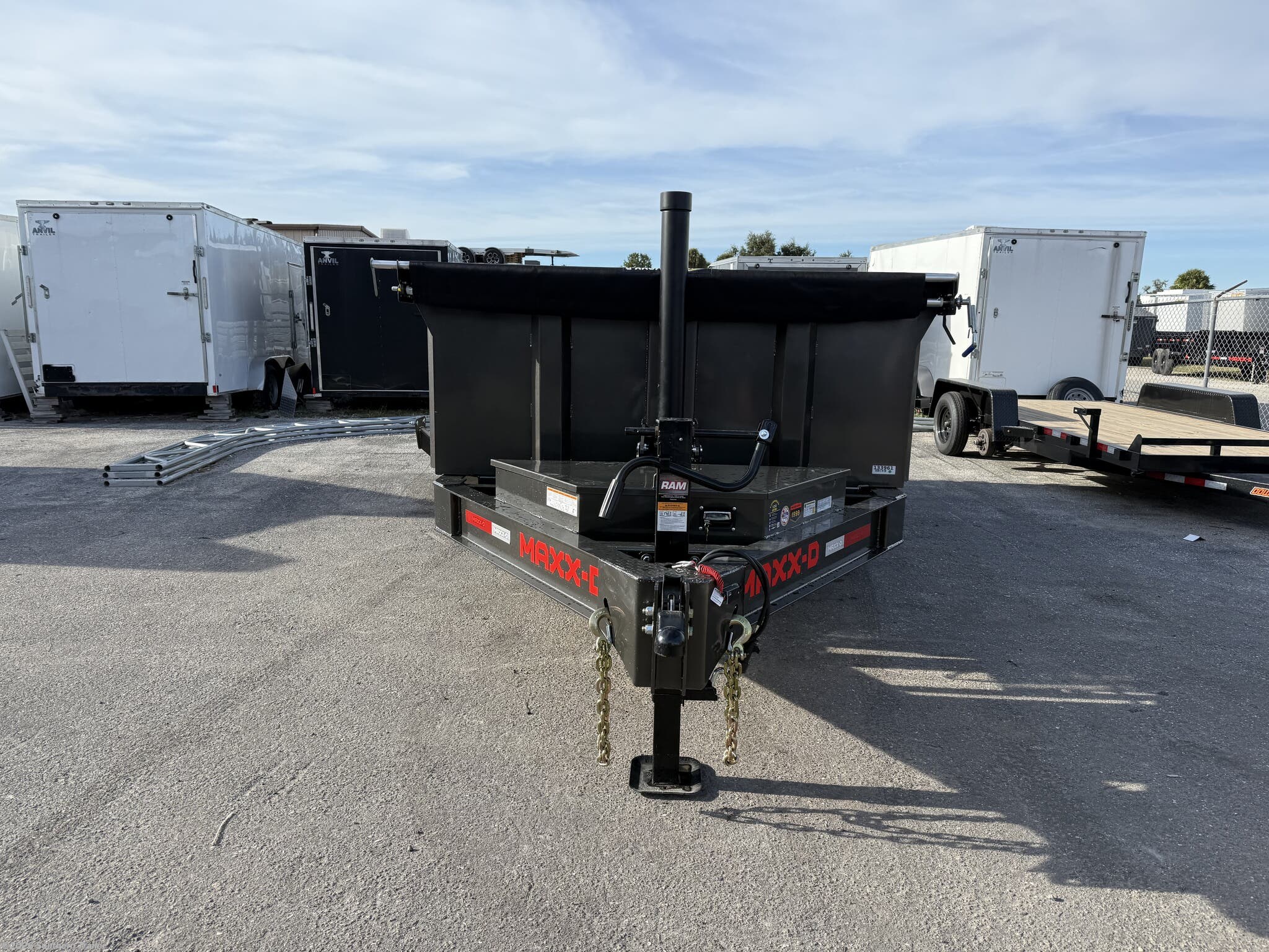 2026 83X14X3 Telescopic Dump Trailer 16K GVWR by MAXX-D from Southern Trailer in Englewood, Florida