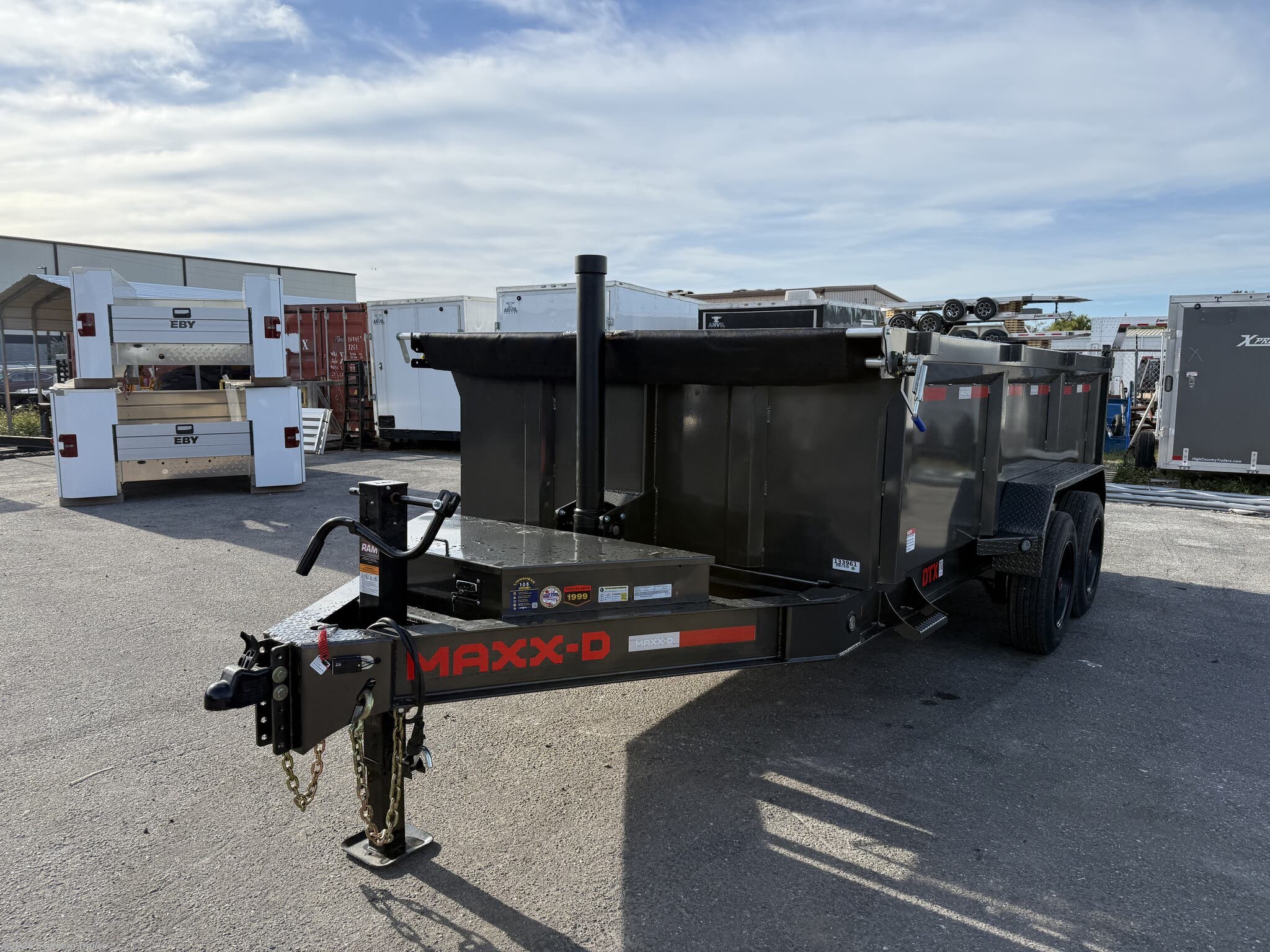 2026 MAXX-D 83X14X3 Telescopic Dump Trailer 16K GVWR - New Dump Trailer for sale by Southern Trailer in Englewood, Florida