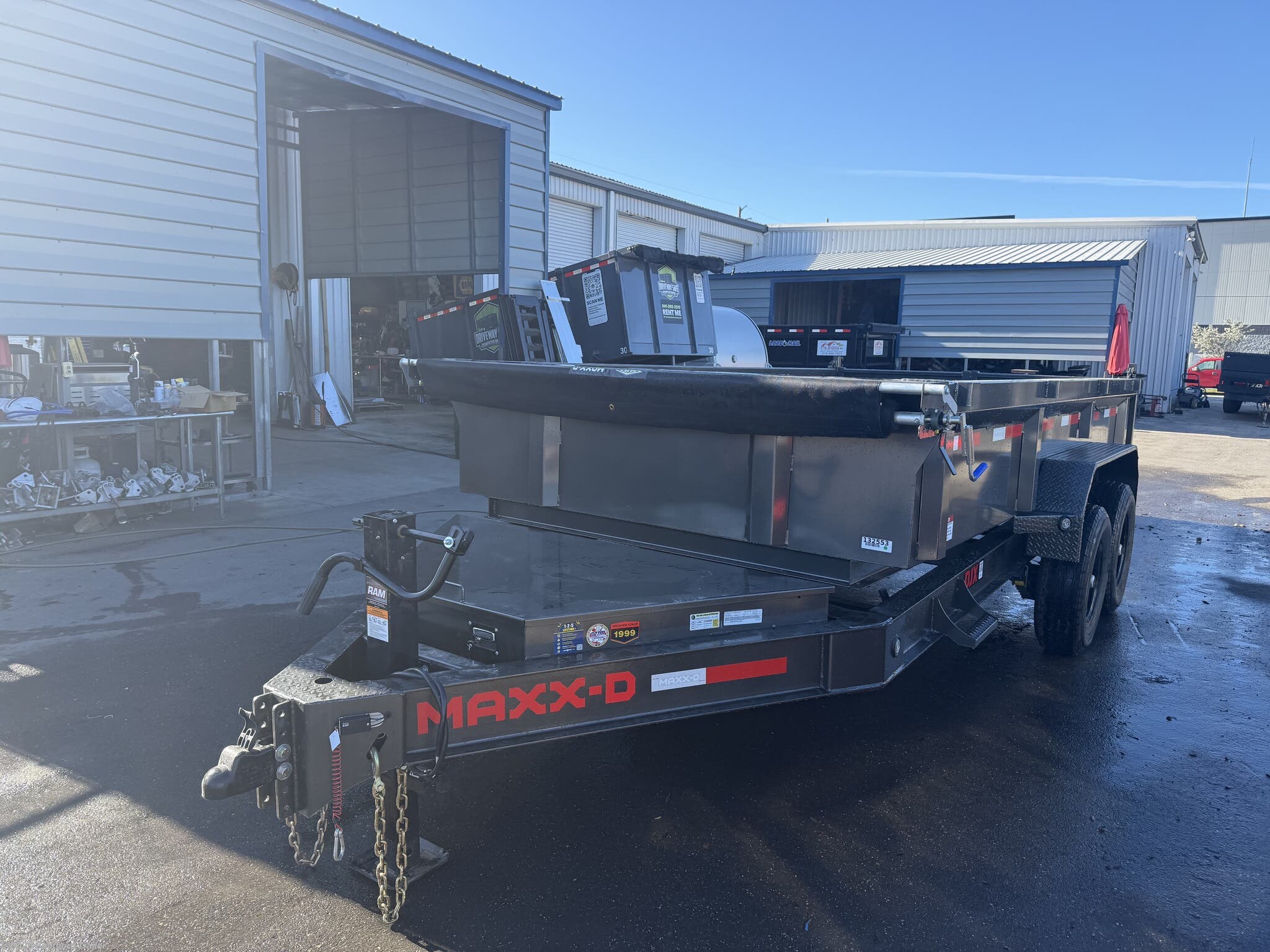 2026 MAXX-D 83X14X2 Dump Trailer 14K GVWR