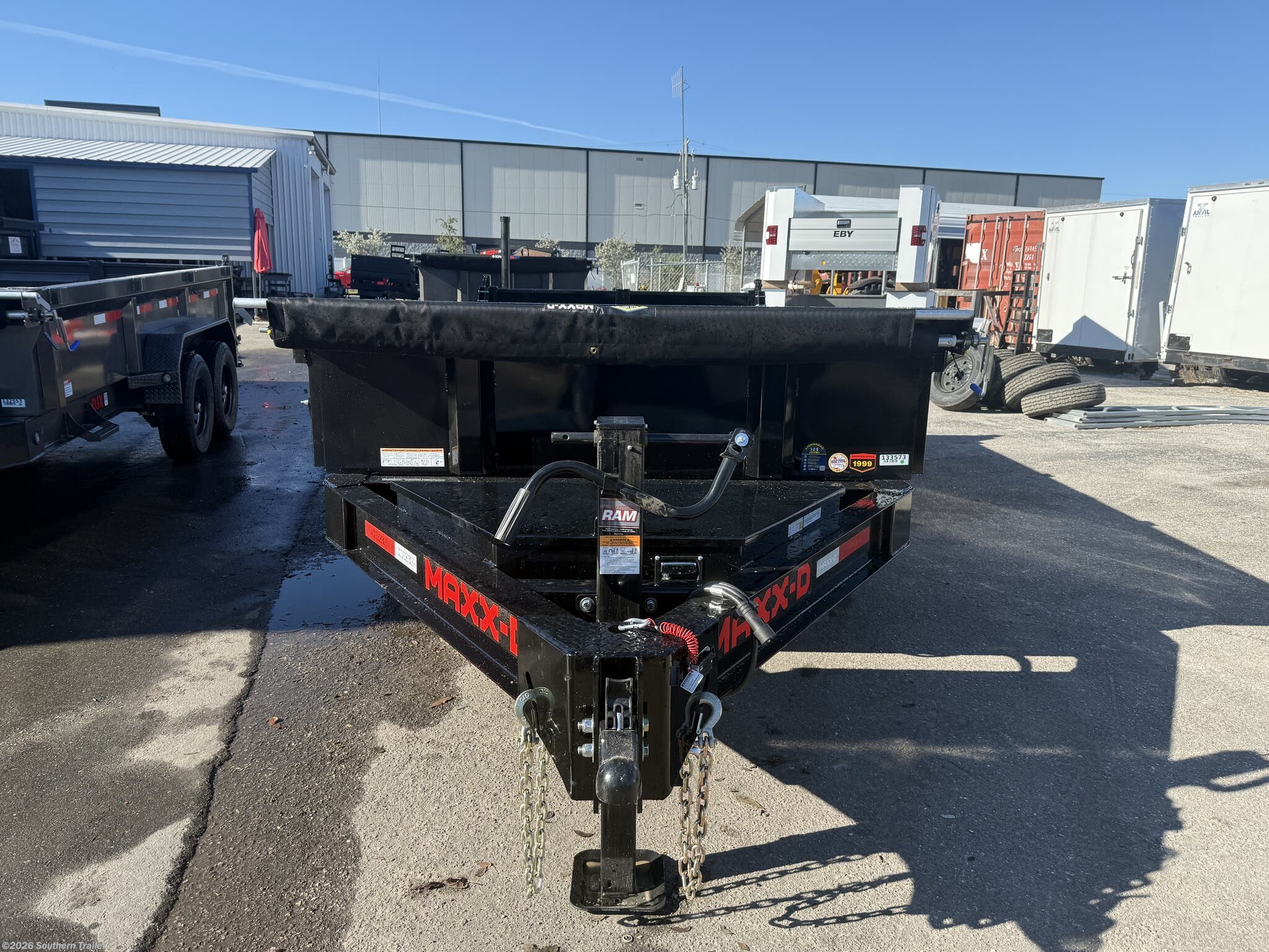 2026 83X14X18" Dump Trailer 14K GVWR by MAXX-D from Southern Trailer in Englewood, Florida