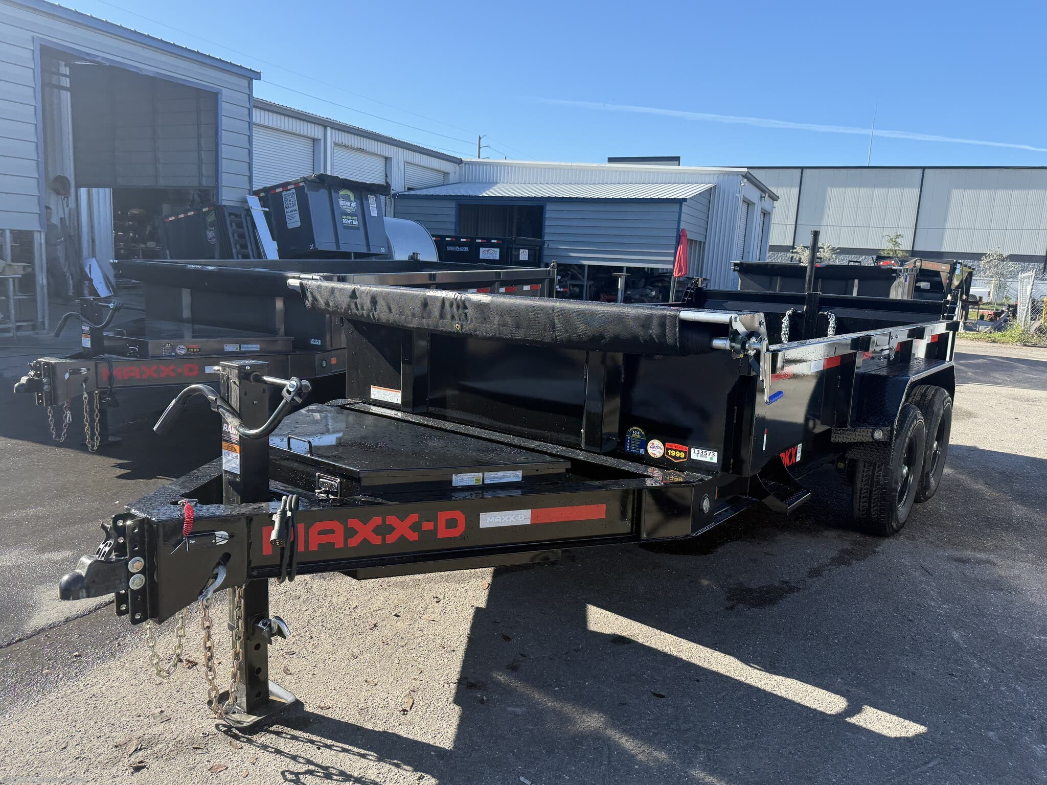 2026 MAXX-D 83X14X18" Dump Trailer 14K GVWR