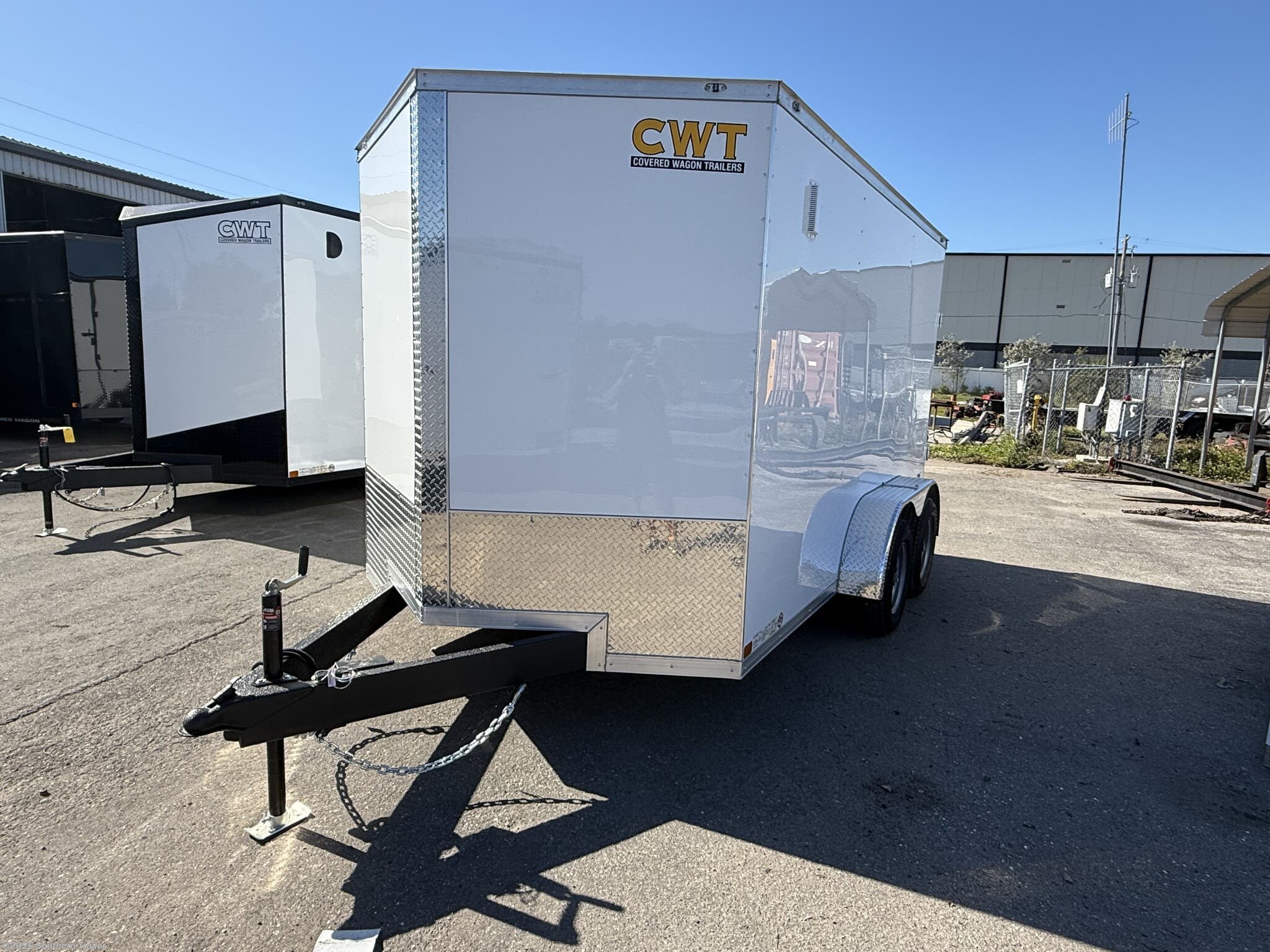 New 2026 Covered Wagon 7X12 Tandem Axle Enclosed Cargo 7K GVWR available in Englewood, Florida