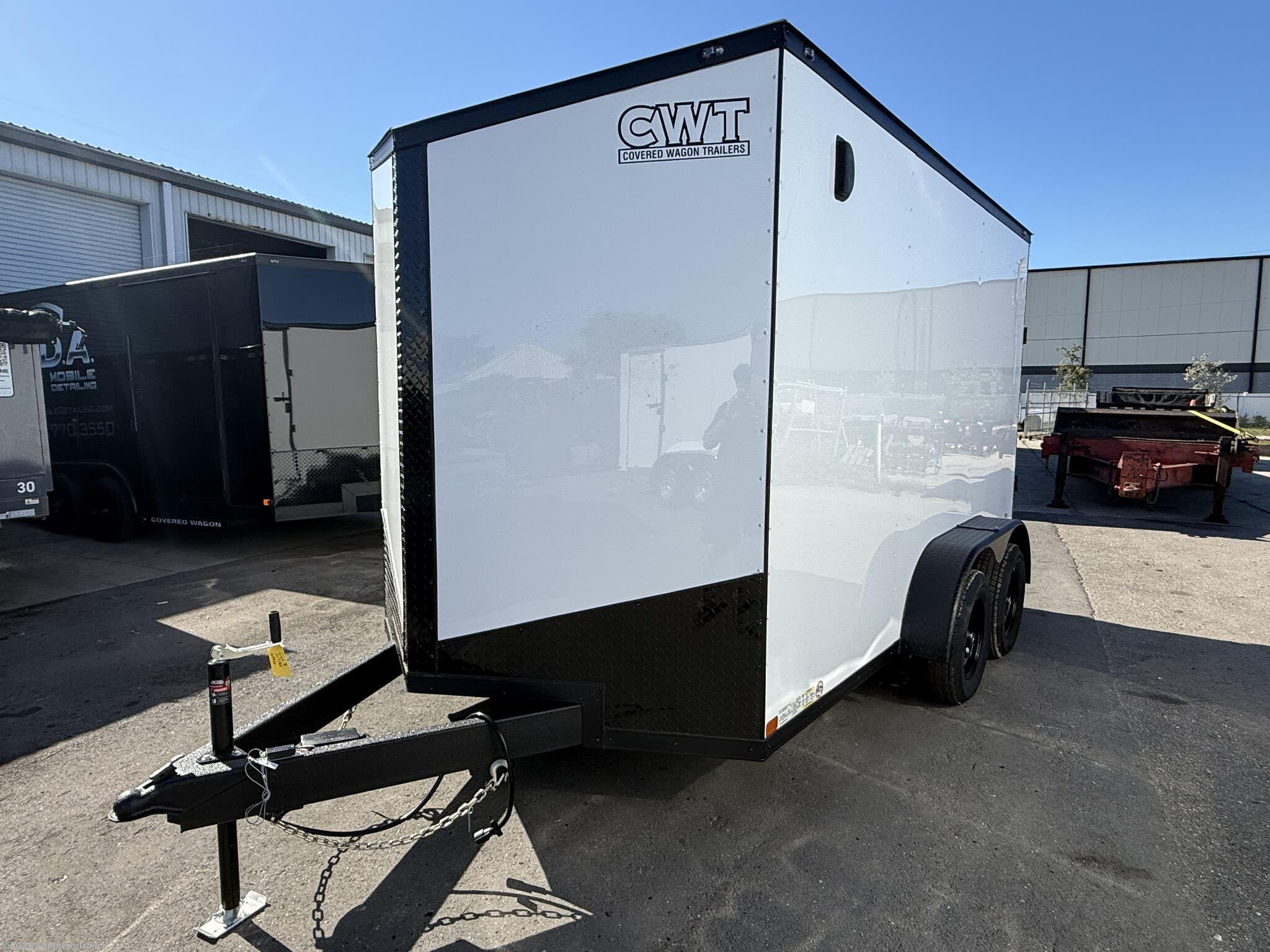 2026 Covered Wagon 7X12 Tandem Axle Enclosed Cargo 7K GVWR - New Cargo Trailer for sale by Southern Trailer in Englewood, Florida