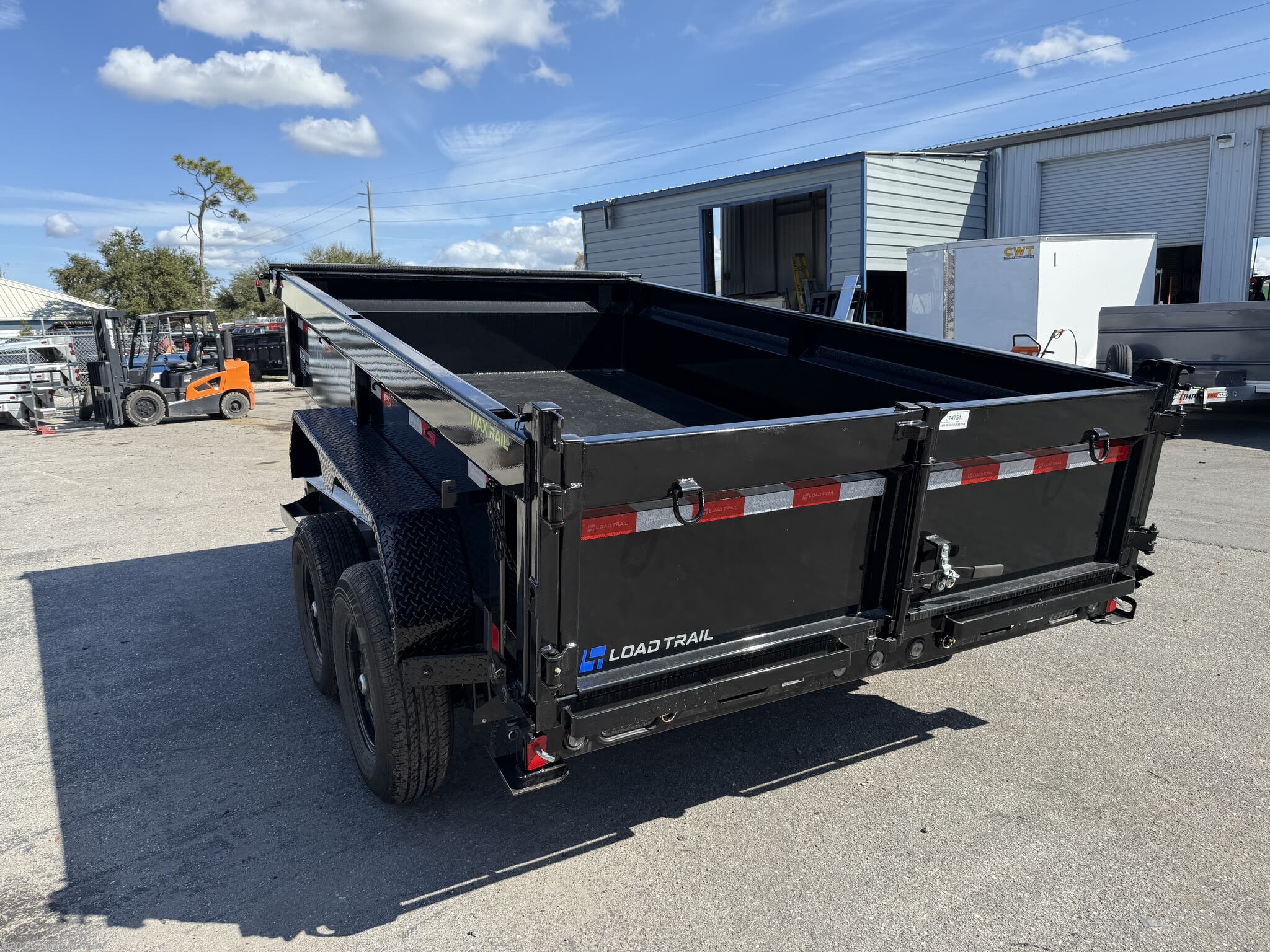 New 2026 Load Trail DL 83X12X2 Low Pro Dump Trailer 14K GVWR available in Englewood, Florida