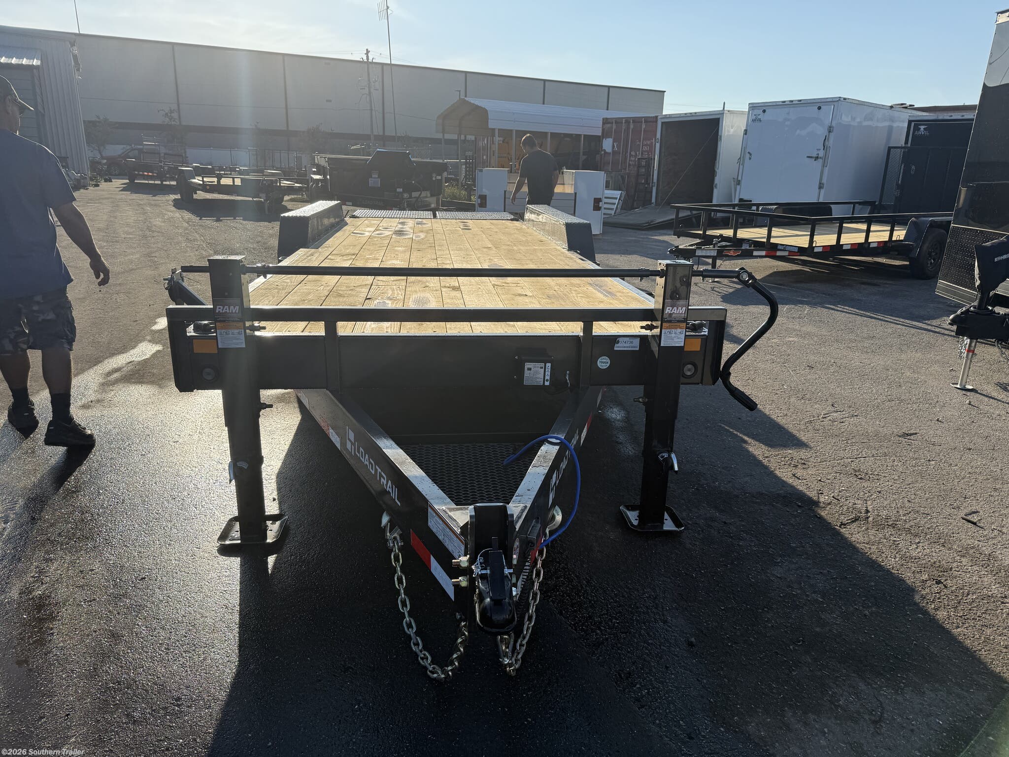 2026 CH 83X24 Triple Axle Equip. Trailer w/MAX Ramps 21K by Load Trail from Southern Trailer in Englewood, Florida