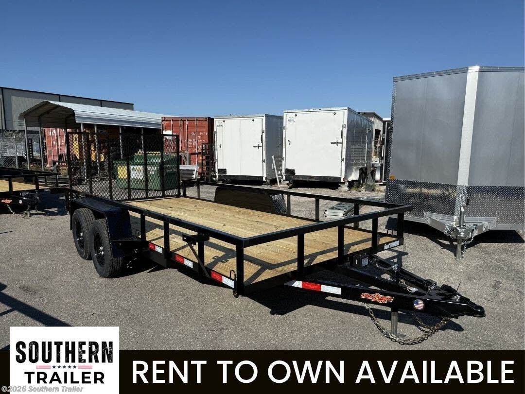 2026 Down 2 Earth 82X16 Utility Trailer 7K GVWR