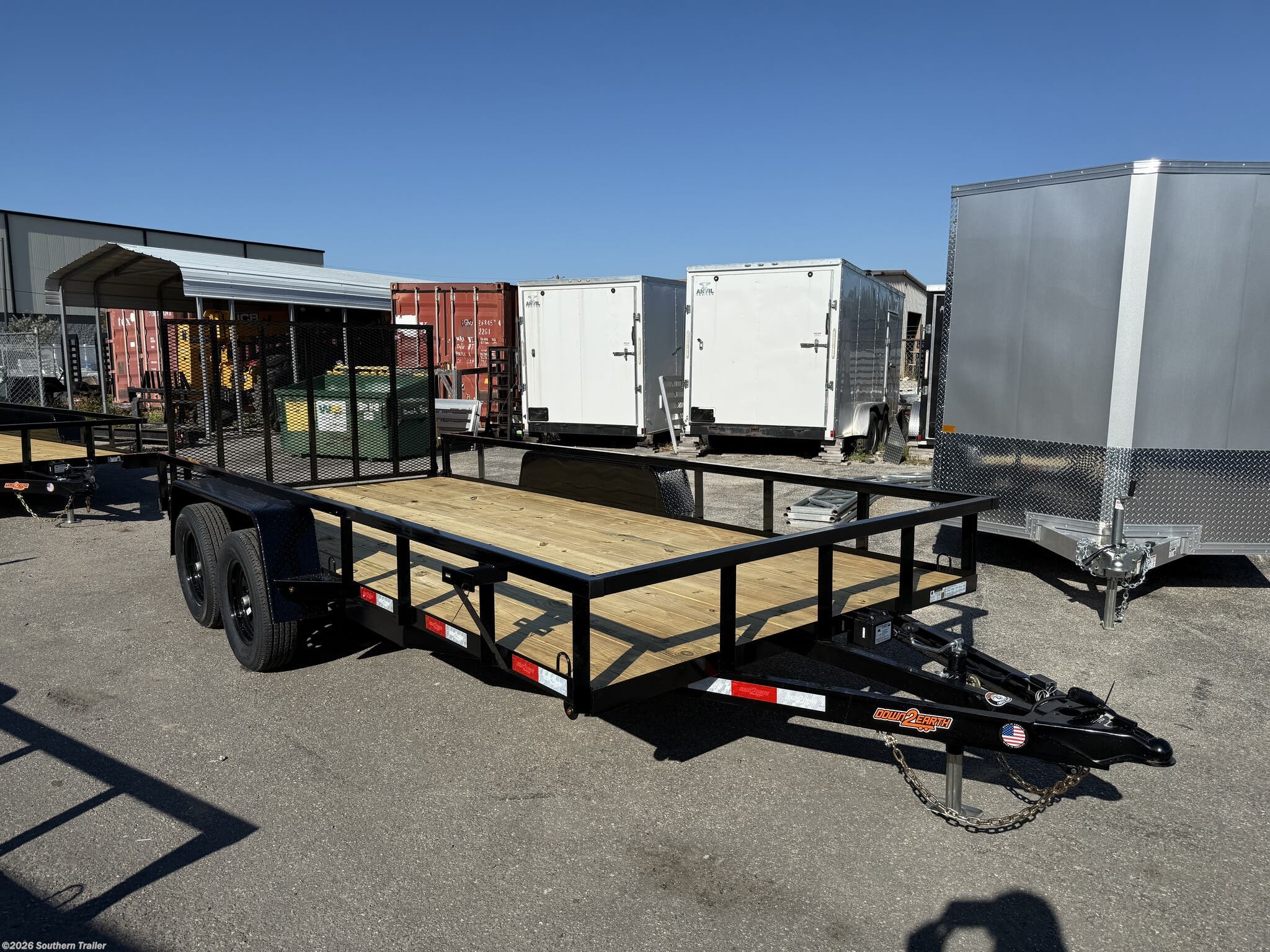 2026 Down 2 Earth 82X16 Utility Trailer 7K GVWR - New Utility Trailer for sale by Southern Trailer in Englewood, Florida