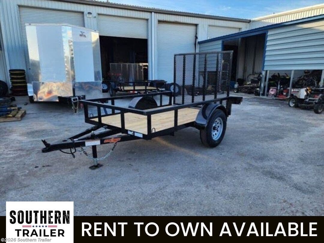 2026 Down 2 Earth 5X8 Tube Top Utility Trailer 2990 GVWR