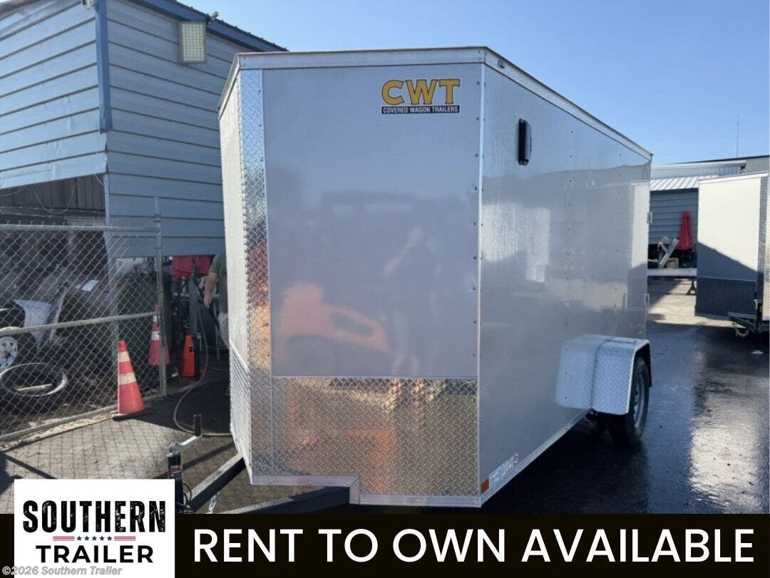 2026 Covered Wagon 6X12 Single Axle Enclosed Cargo Trailer 2990 GVWR