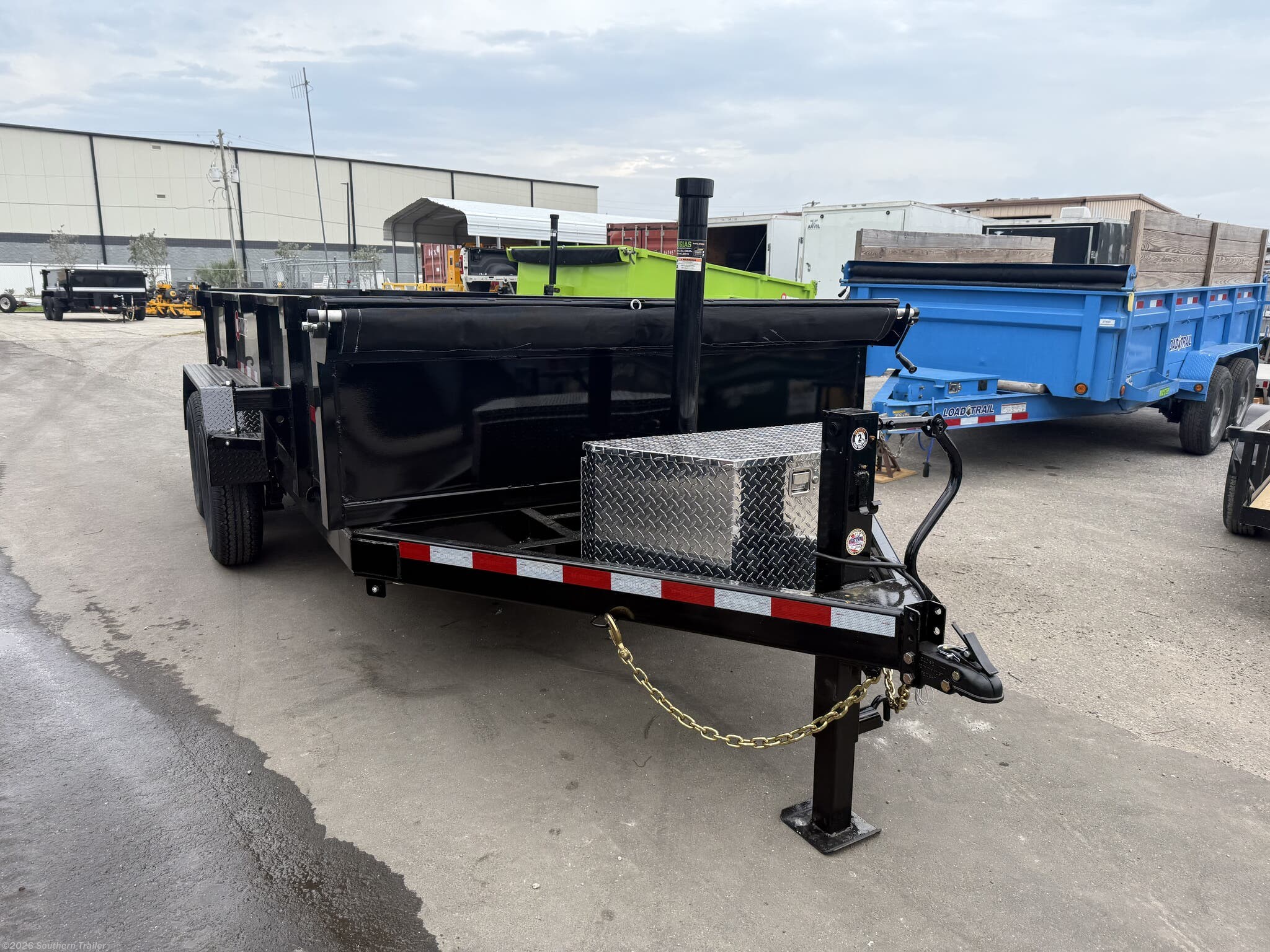 2026 U-Dump Pro Series 83X14X25 Telescopic Dump Trailer 14K GVWR - New Dump Trailer for sale by Southern Trailer in Englewood, Florida