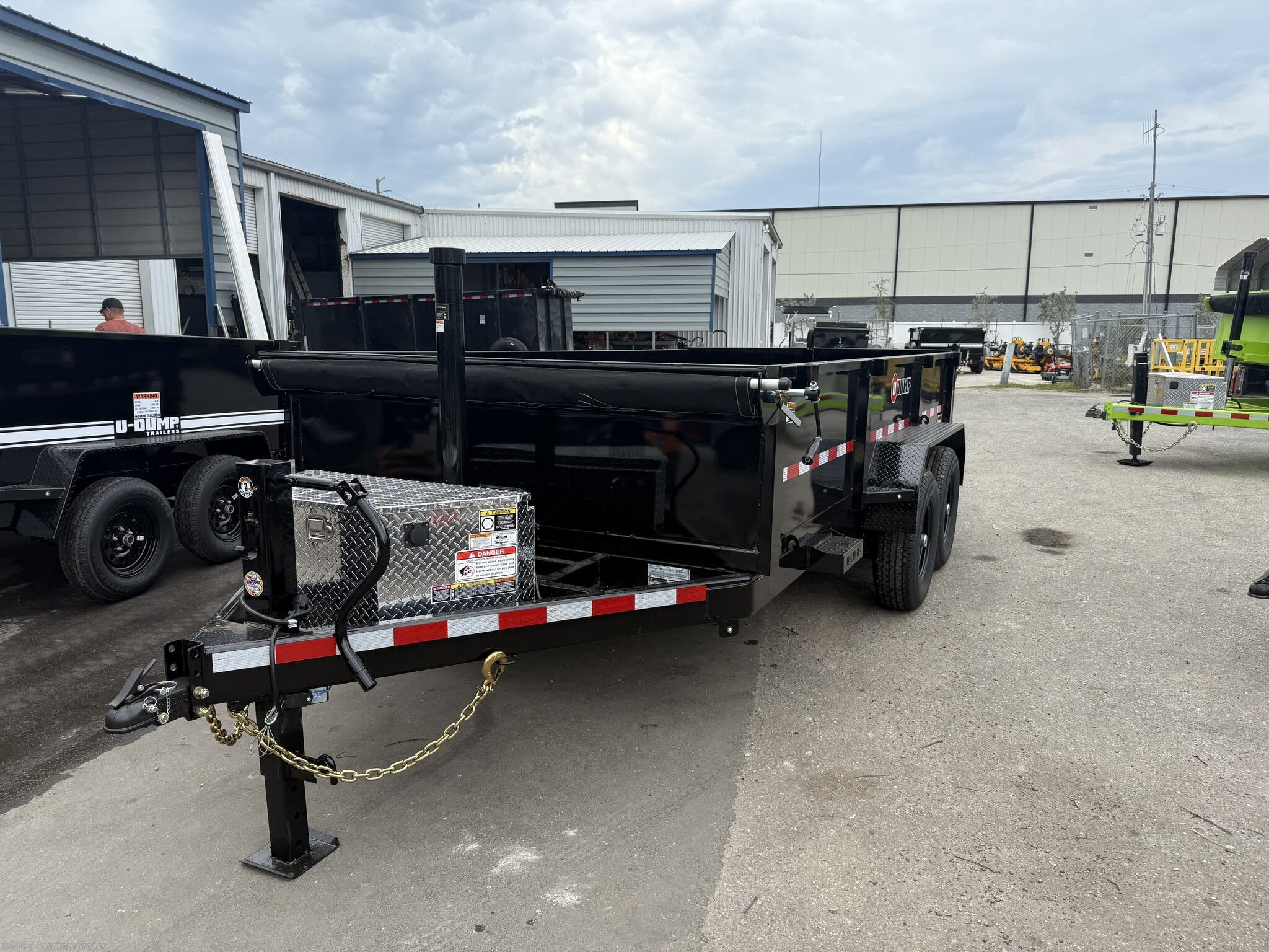 New 2026 U-Dump Pro Series 83X14X25 Telescopic Dump Trailer 14K GVWR available in Englewood, Florida