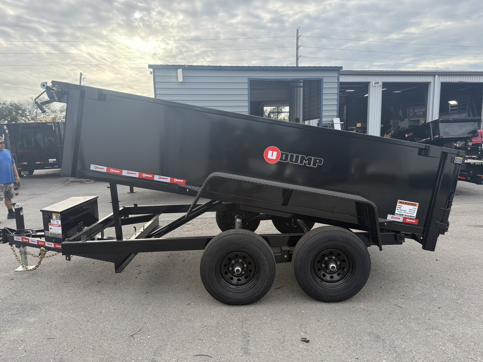 2026 6X12 Dump Trailer 9990 GVWR 31" Sides by U-Dump from Southern Trailer in Englewood, Florida