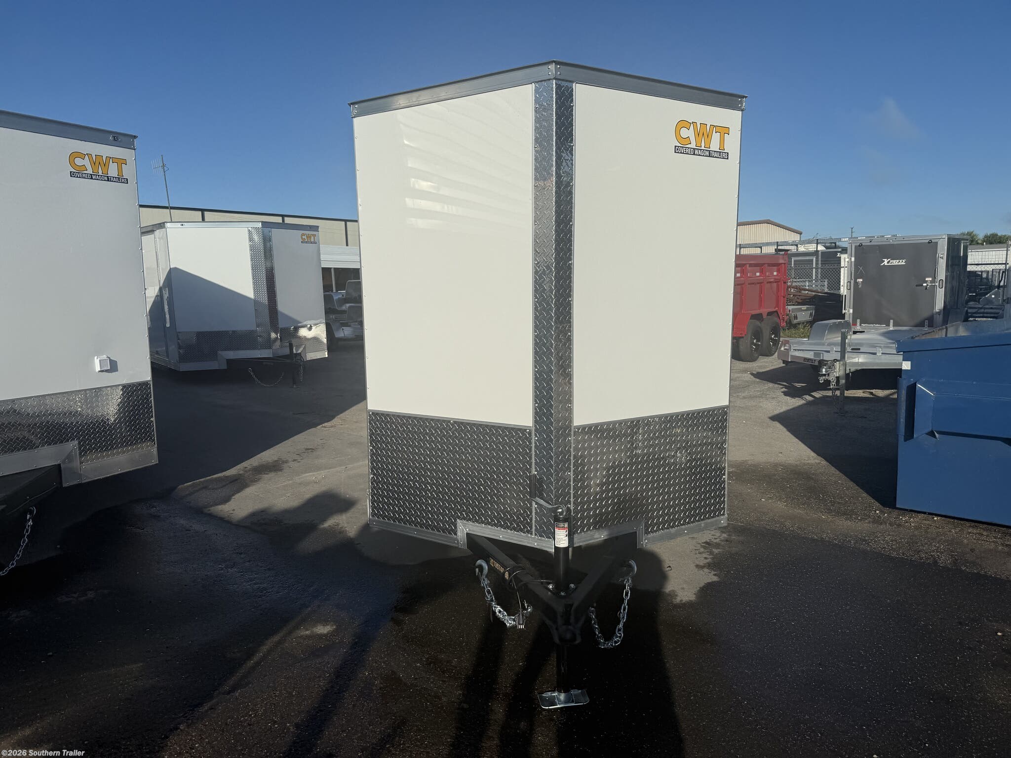 2026 6X10 Single Axle Enclosed Cargo Trailer 2990 GVWR by Covered Wagon from Southern Trailer in Englewood, Florida