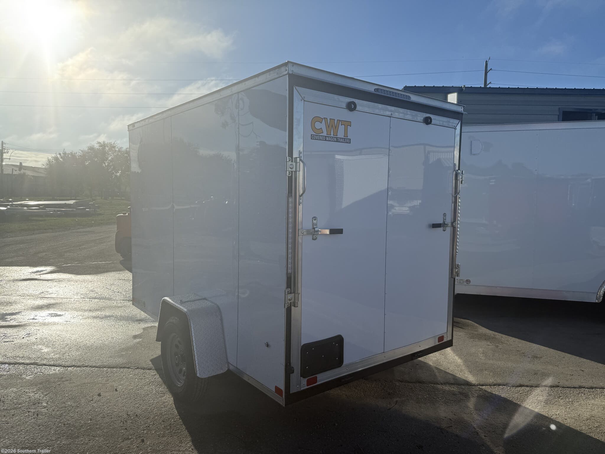 New 2026 Covered Wagon 6X10 Single Axle Enclosed Cargo Trailer 2990 GVWR available in Englewood, Florida