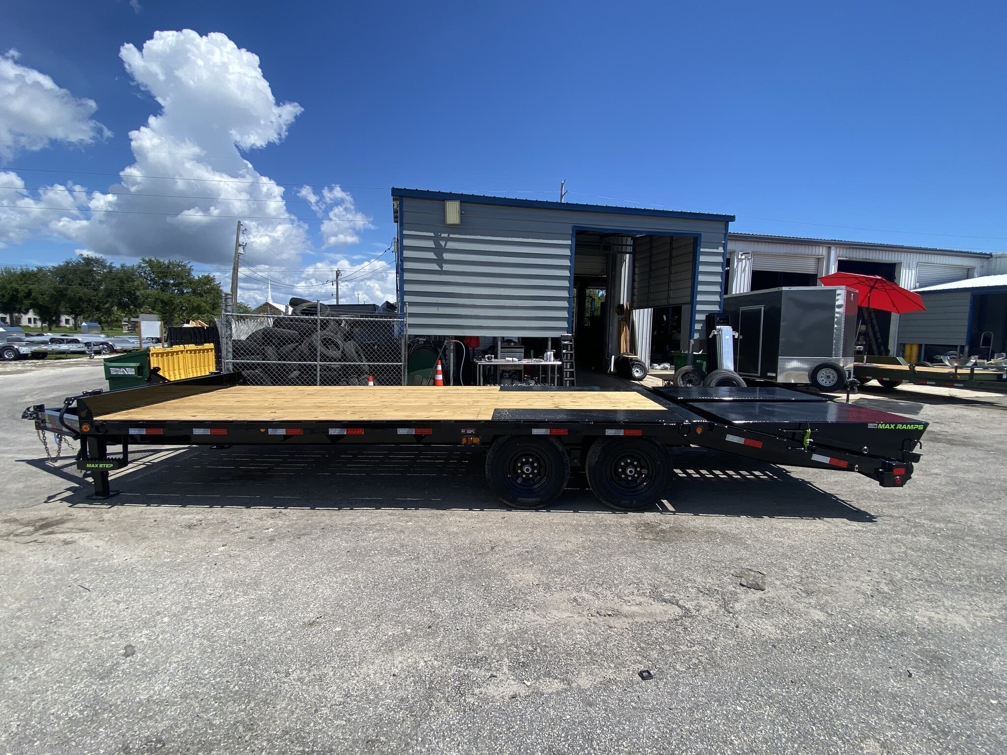New 2026 Load Trail PS 102X24 Deckover Equipment Trailer w/MAX Ramps 14K available in Englewood, Florida