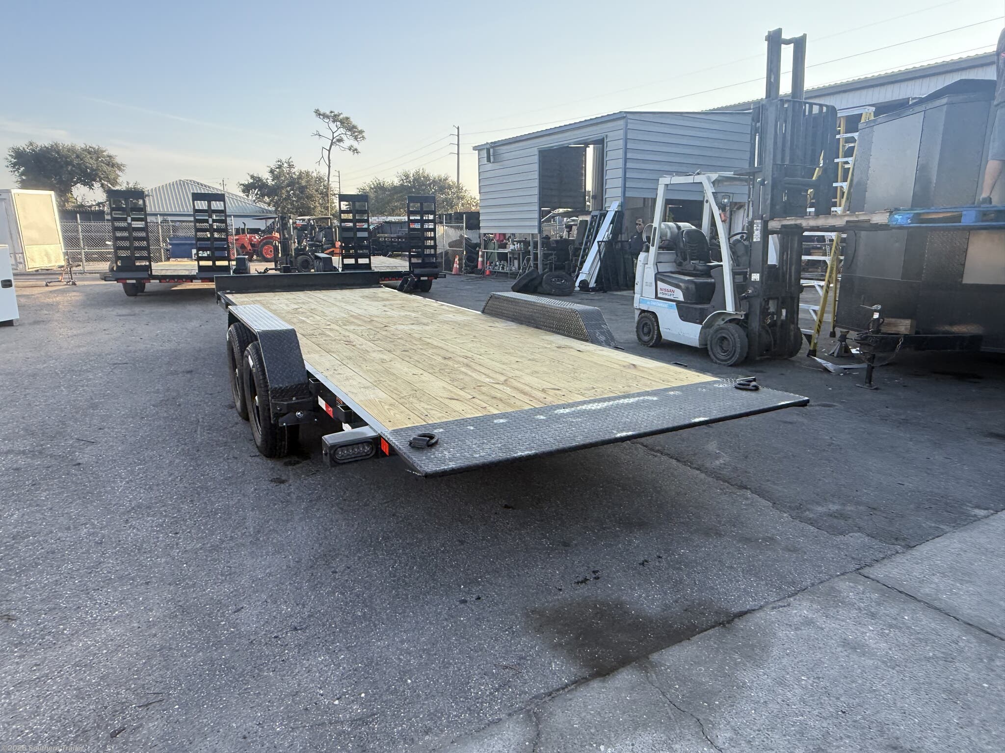 New 2026 Load Trail TM 83X22 Full Power Tilt Equipment Trailer 14K GVWR available in Englewood, Florida