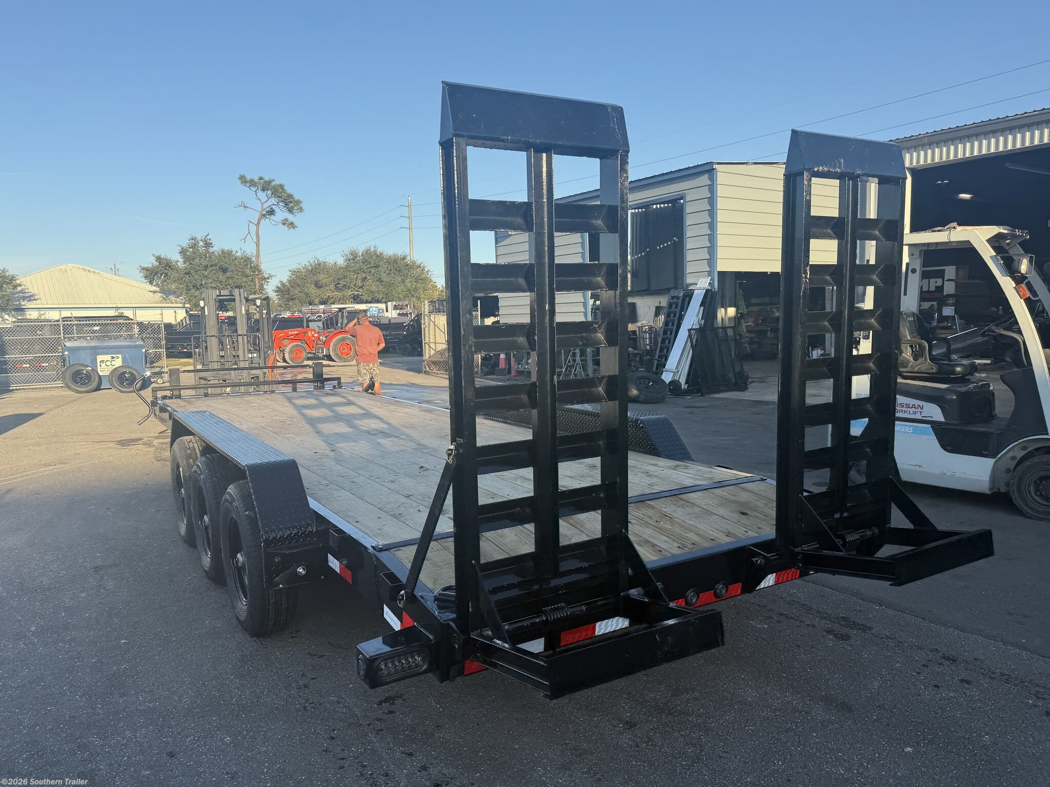 2026 CH 83X24 Triple Axle Equipment Trailer 21K GVWR by Load Trail from Southern Trailer in Englewood, Florida