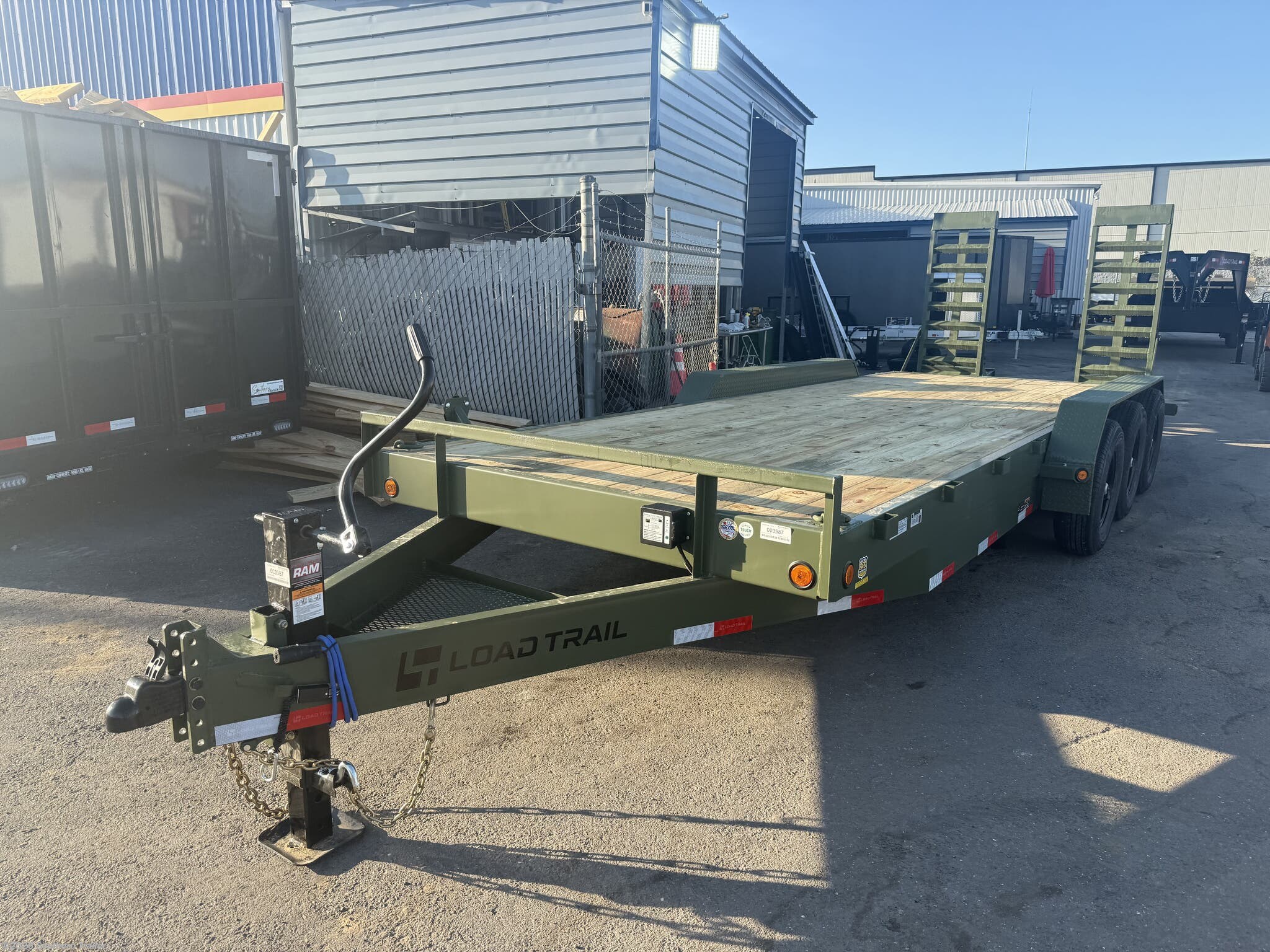 2026 CH 83X22 Triple Axle Equipment Trailer 21K GVWR by Load Trail from Southern Trailer in Englewood, Florida