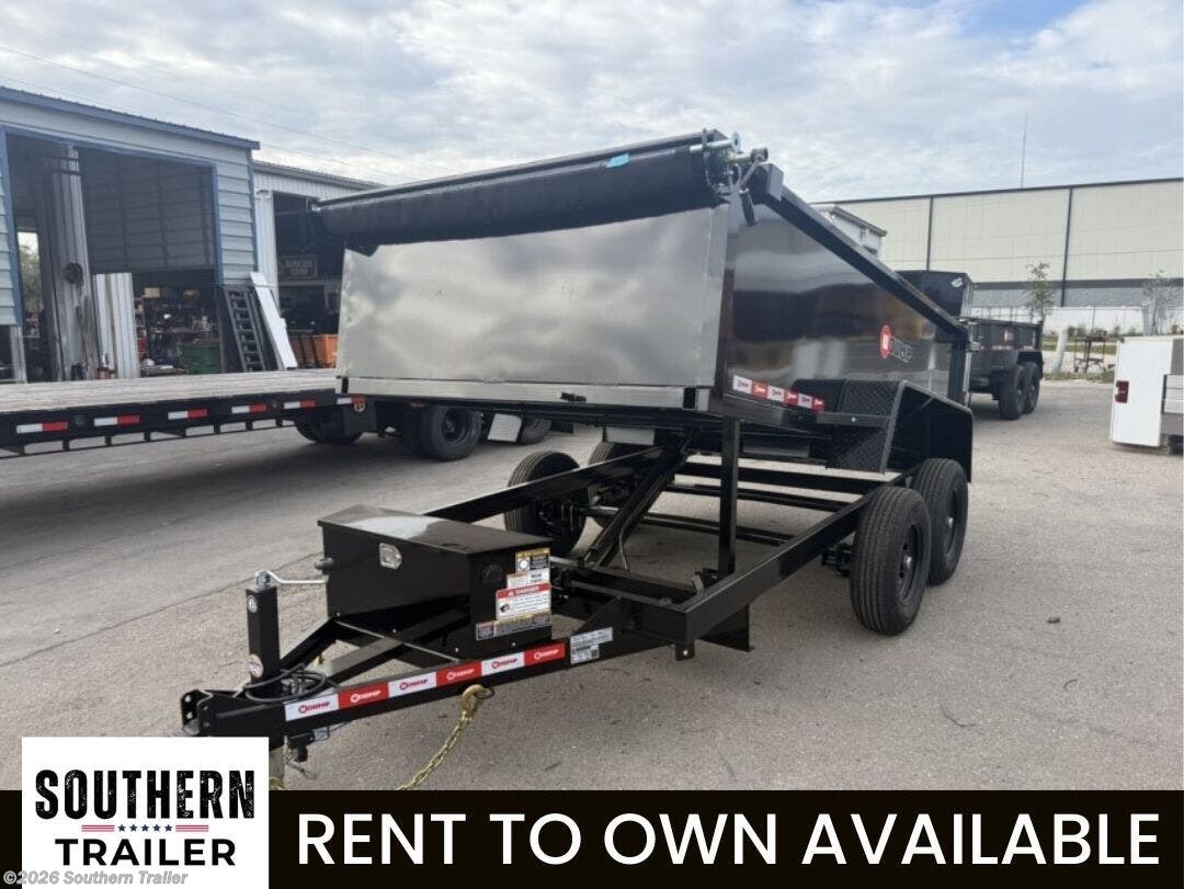 2026 U-Dump 6X12 Dump Trailer 9990 GVWR 31" Sides