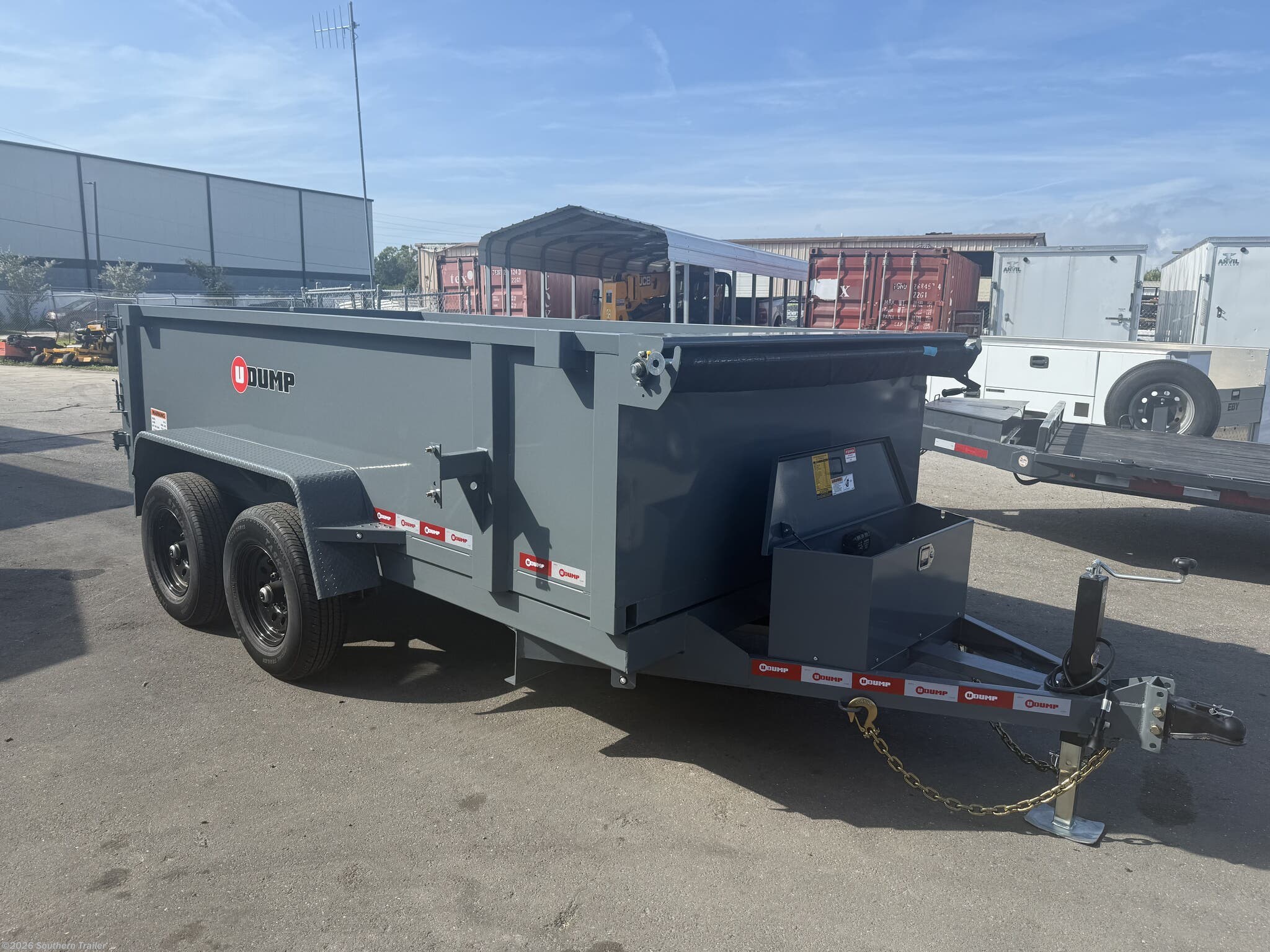 2026 U-Dump 6X12 Dump Trailer 9990 GVWR 31" Sides - New Dump Trailer for sale by Southern Trailer in Englewood, Florida