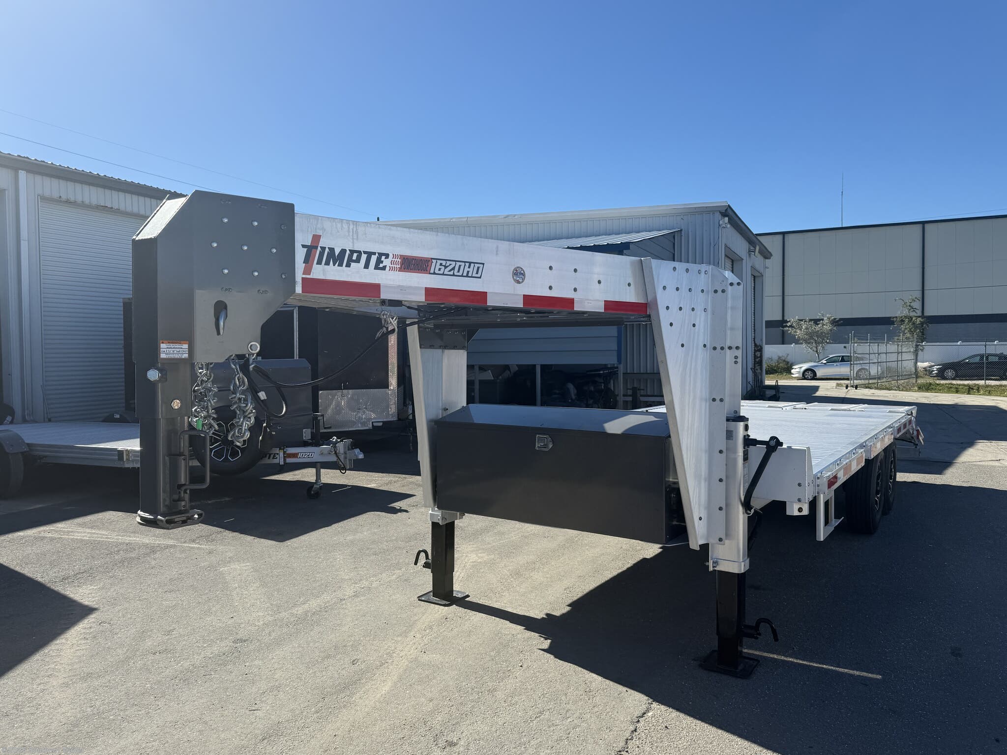 2026 20' Gooseneck Aluminum Deckover Trailer 16K GVWR by Timpte from Southern Trailer in Englewood, Florida